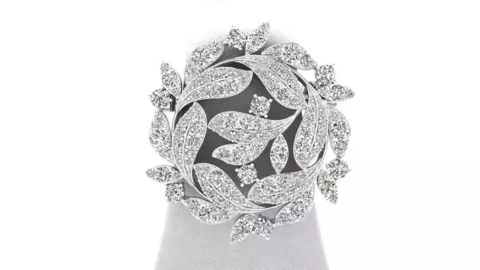 High Quality Diamond Brooches