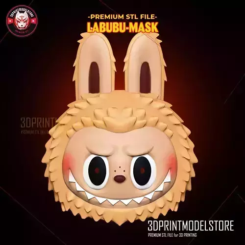 Labubu The Monsters Mask for Your Kid Cosplay 3D print model