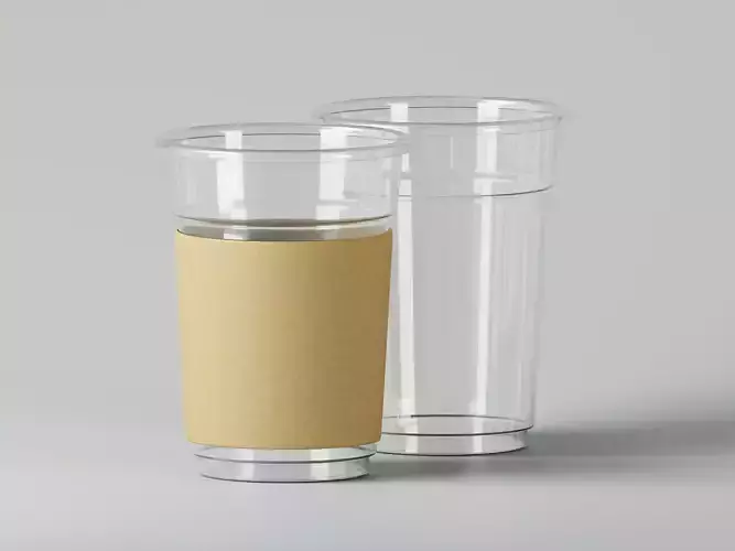 Tumbler Plastic Cup 3D Model