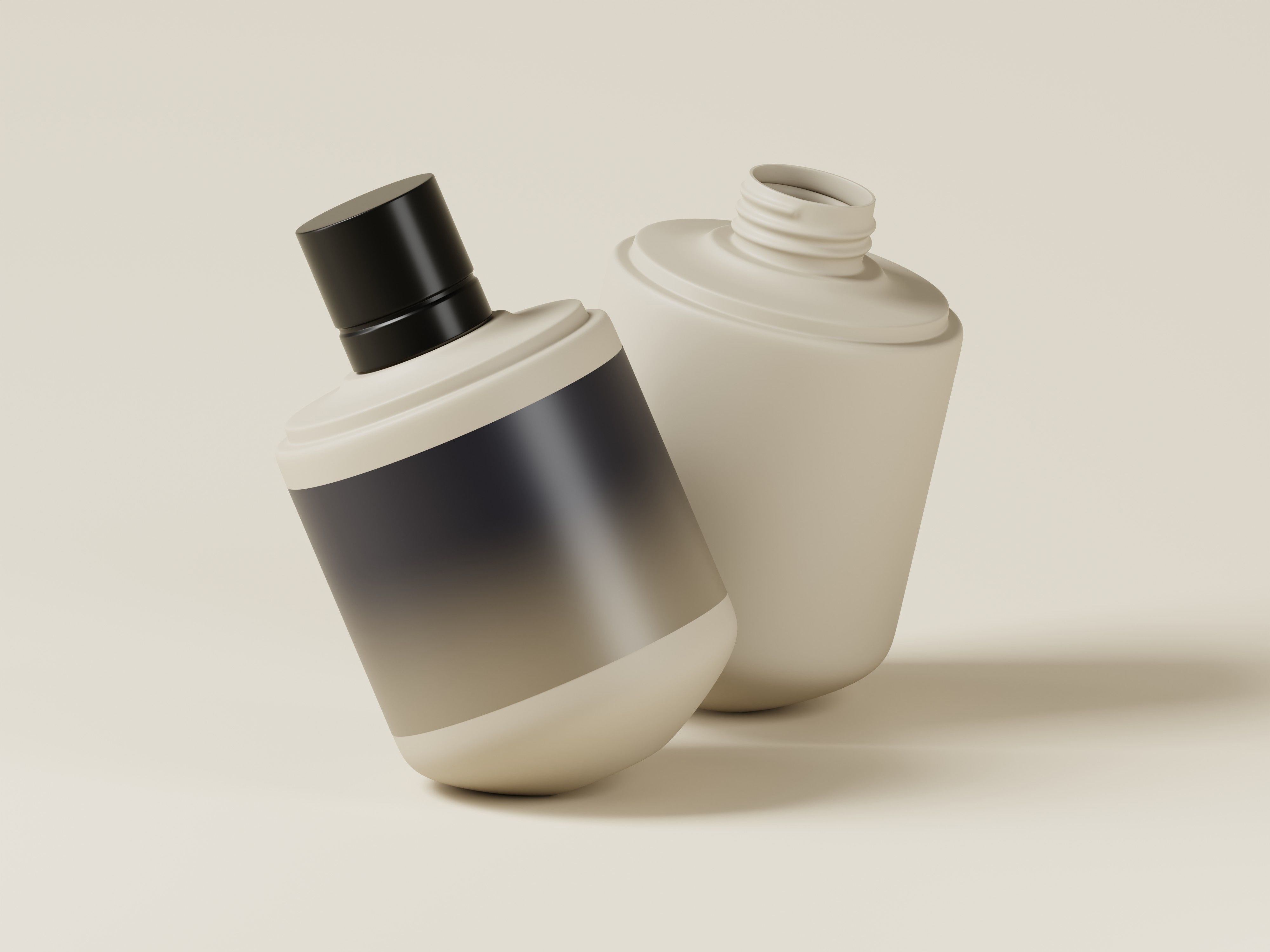 Cosmetic Product Bottle 3D Model Low-poly 3D model_8