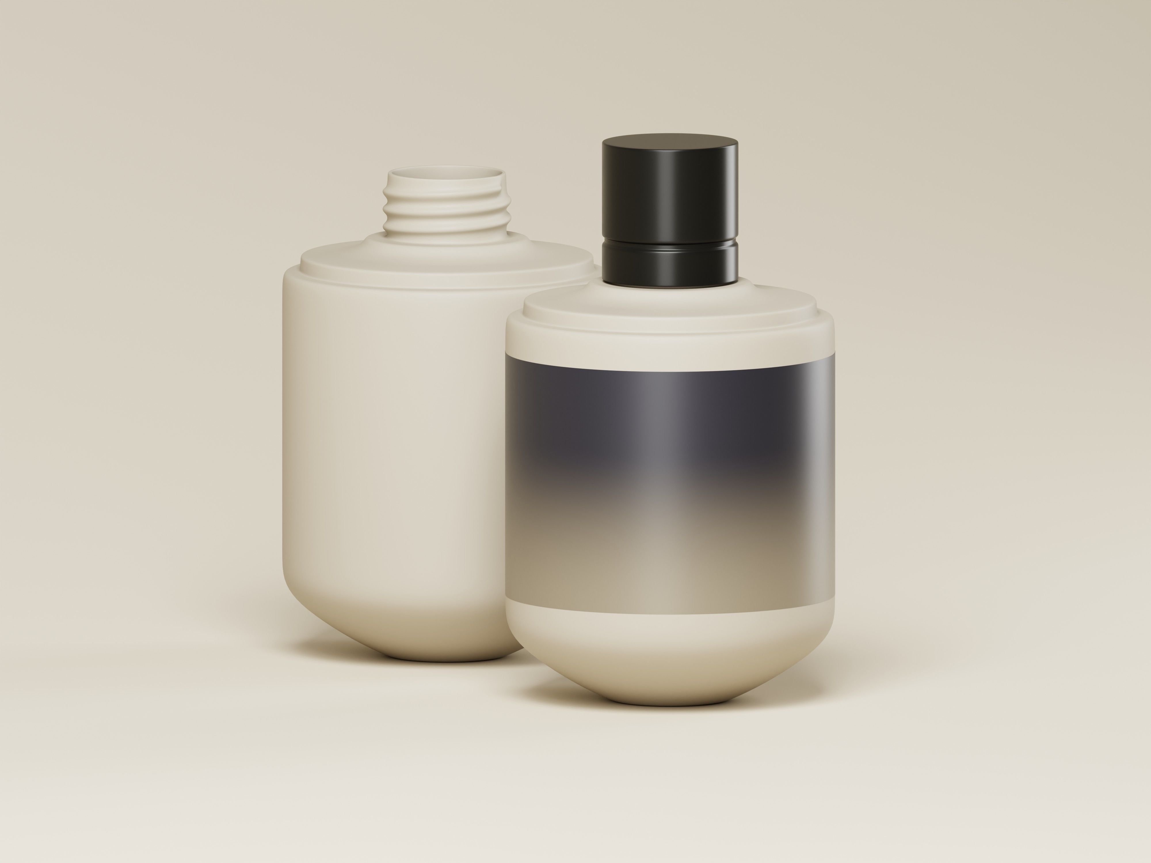 Cosmetic Product Bottle 3D Model Low-poly 3D model_5