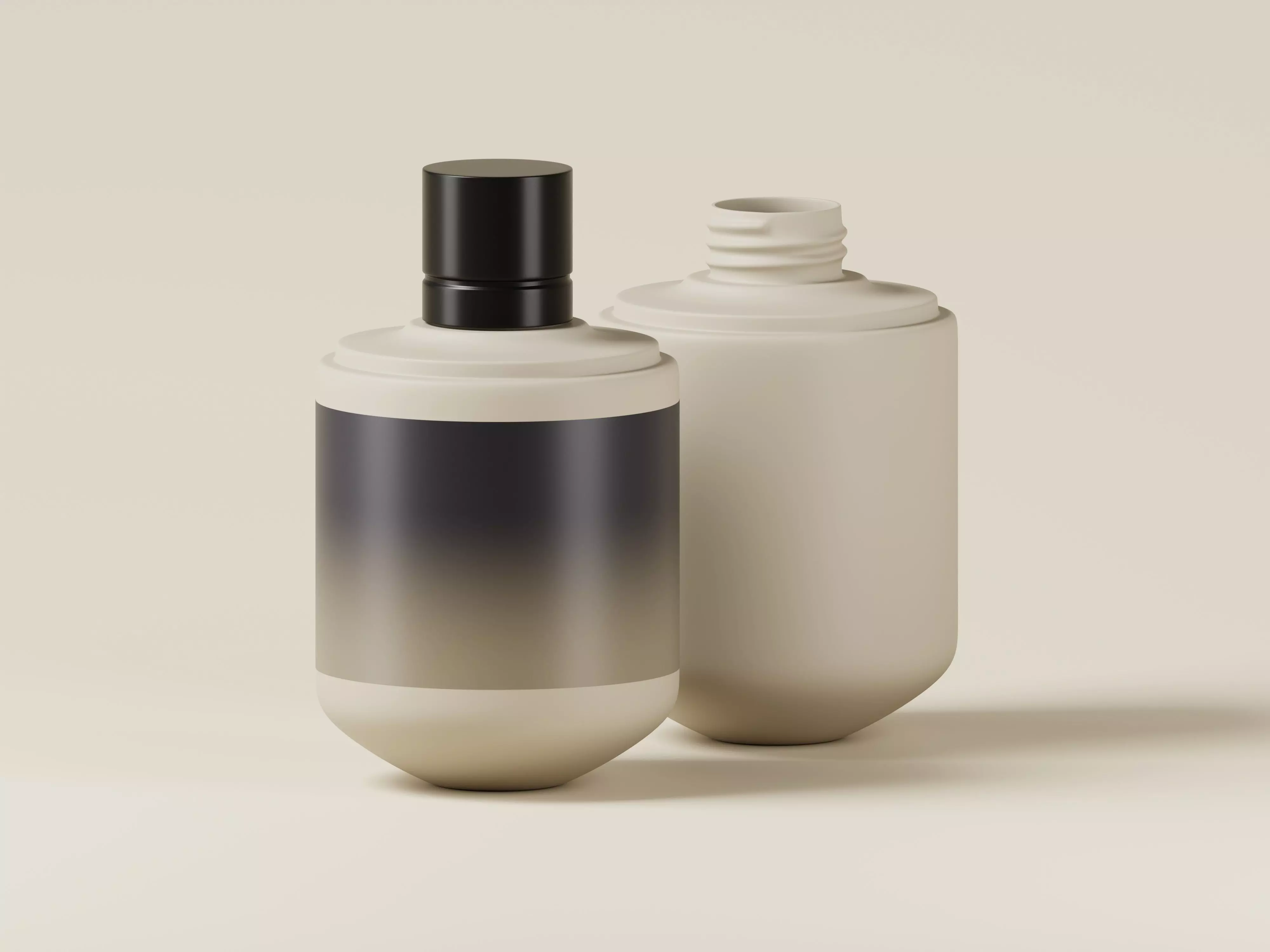 Cosmetic Product Bottle 3D Model Low-poly 3D model_0