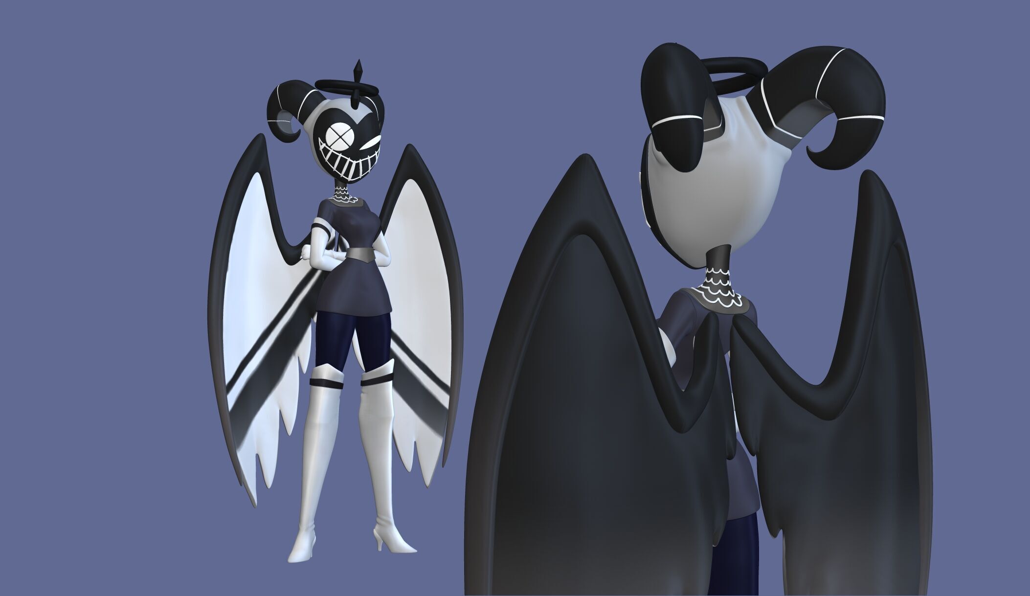 Lute Hazbin Hotel 3D print model_8