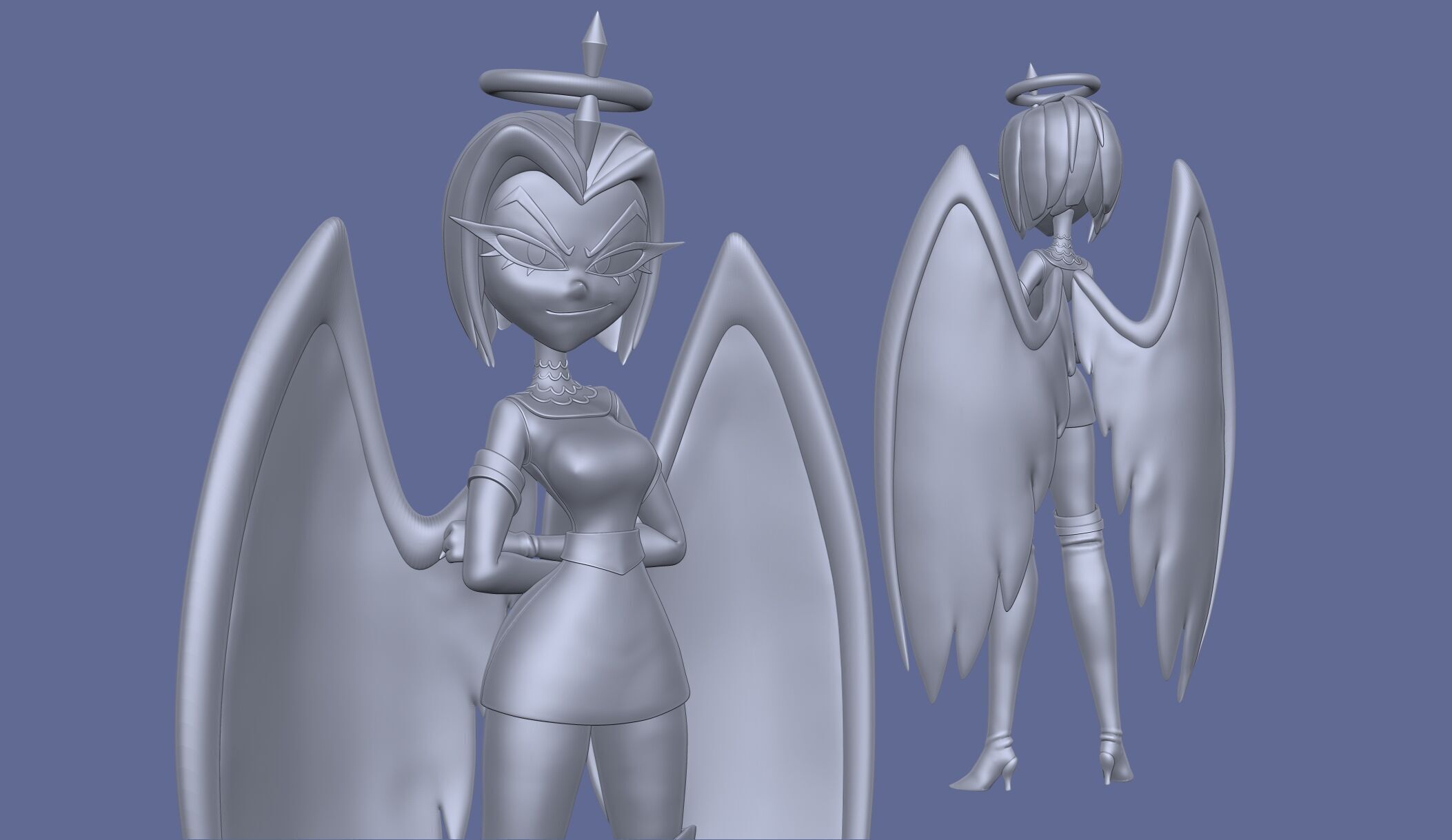 Lute Hazbin Hotel 3D print model_3
