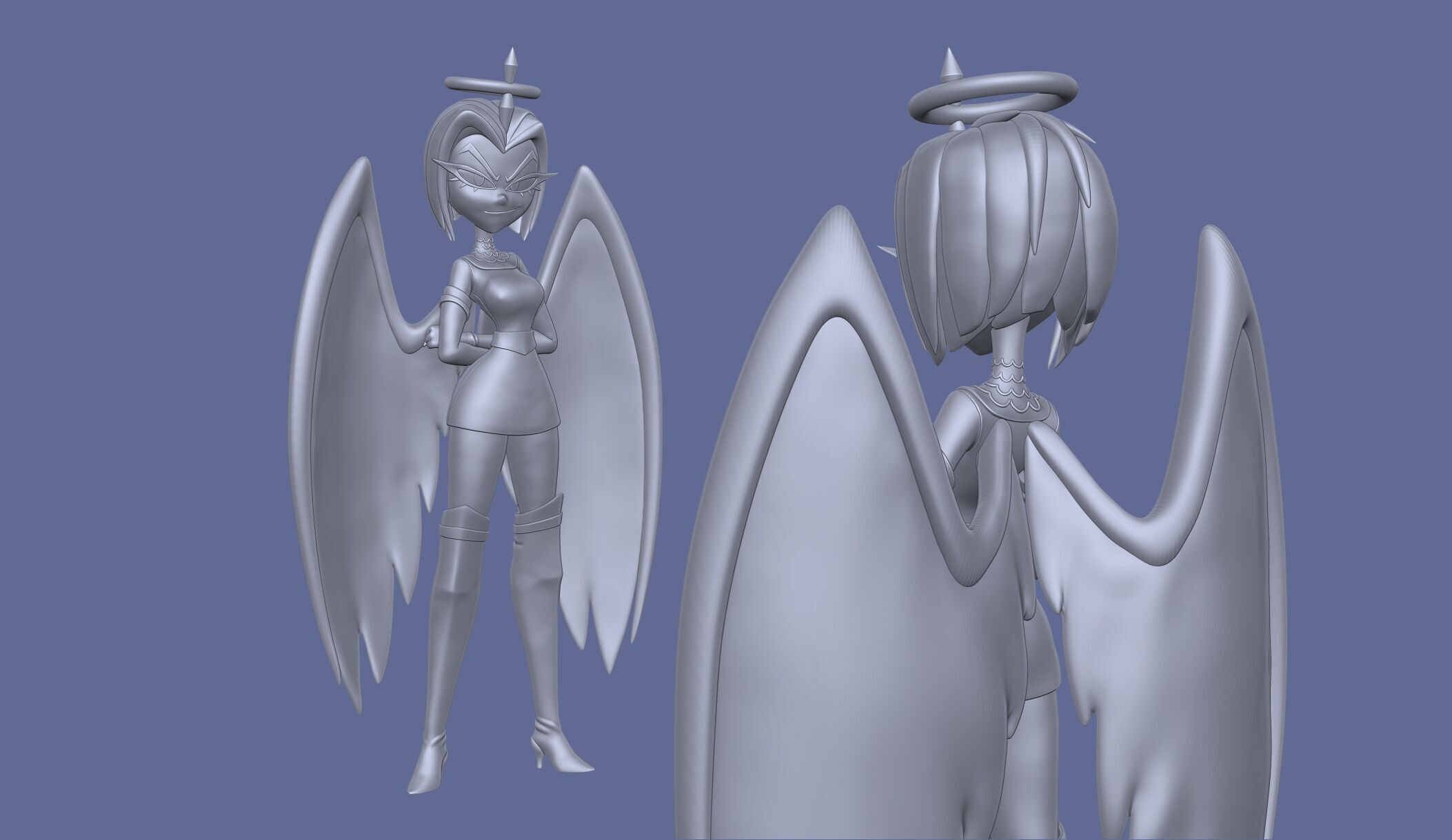 Lute Hazbin Hotel 3D print model_5