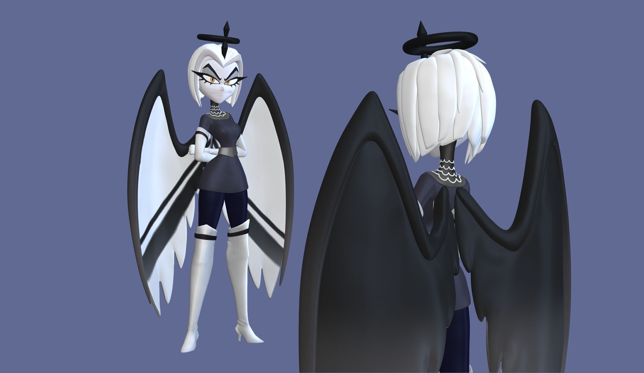 Lute Hazbin Hotel 3D print model_4
