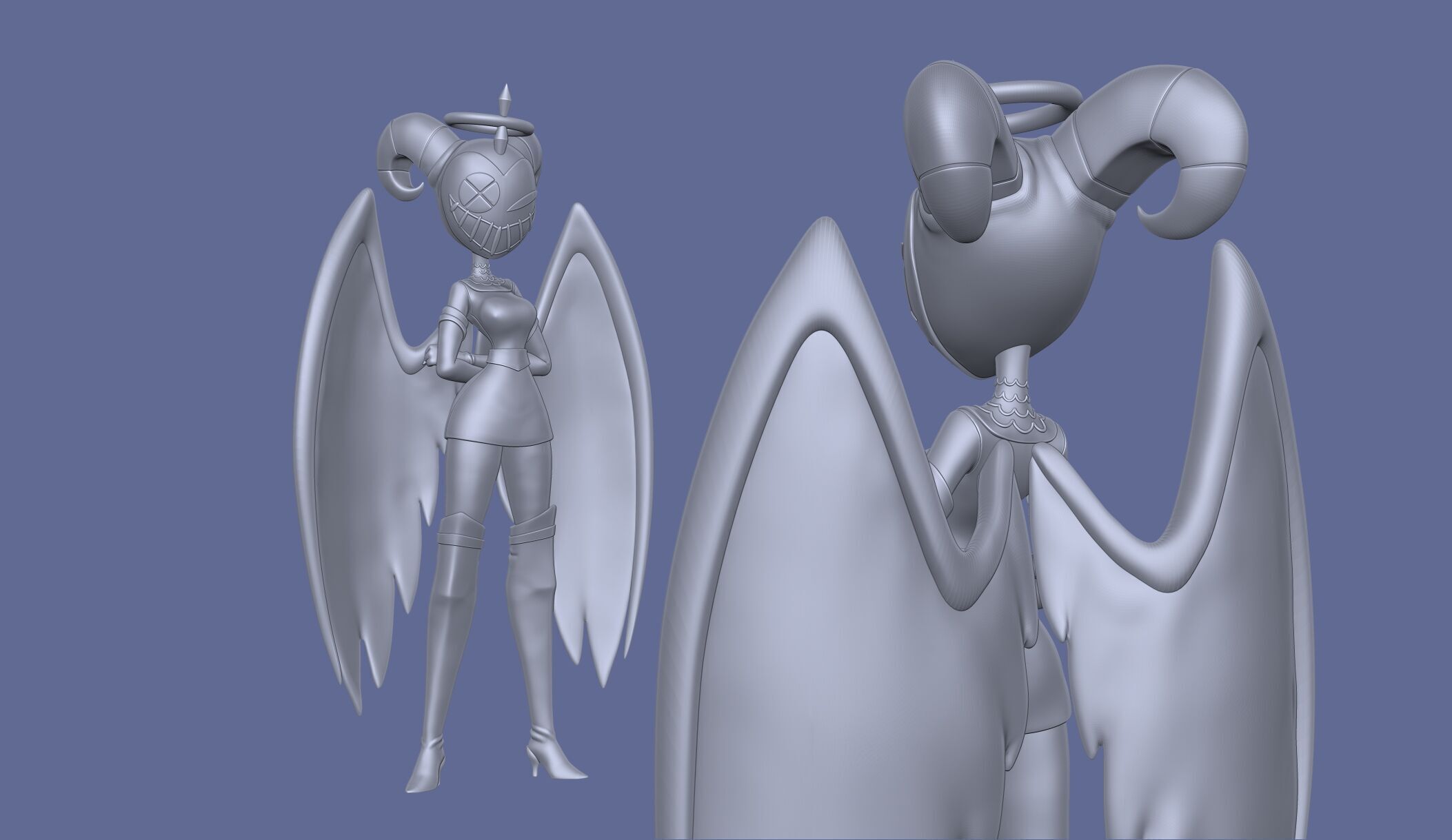 Lute Hazbin Hotel 3D print model_9