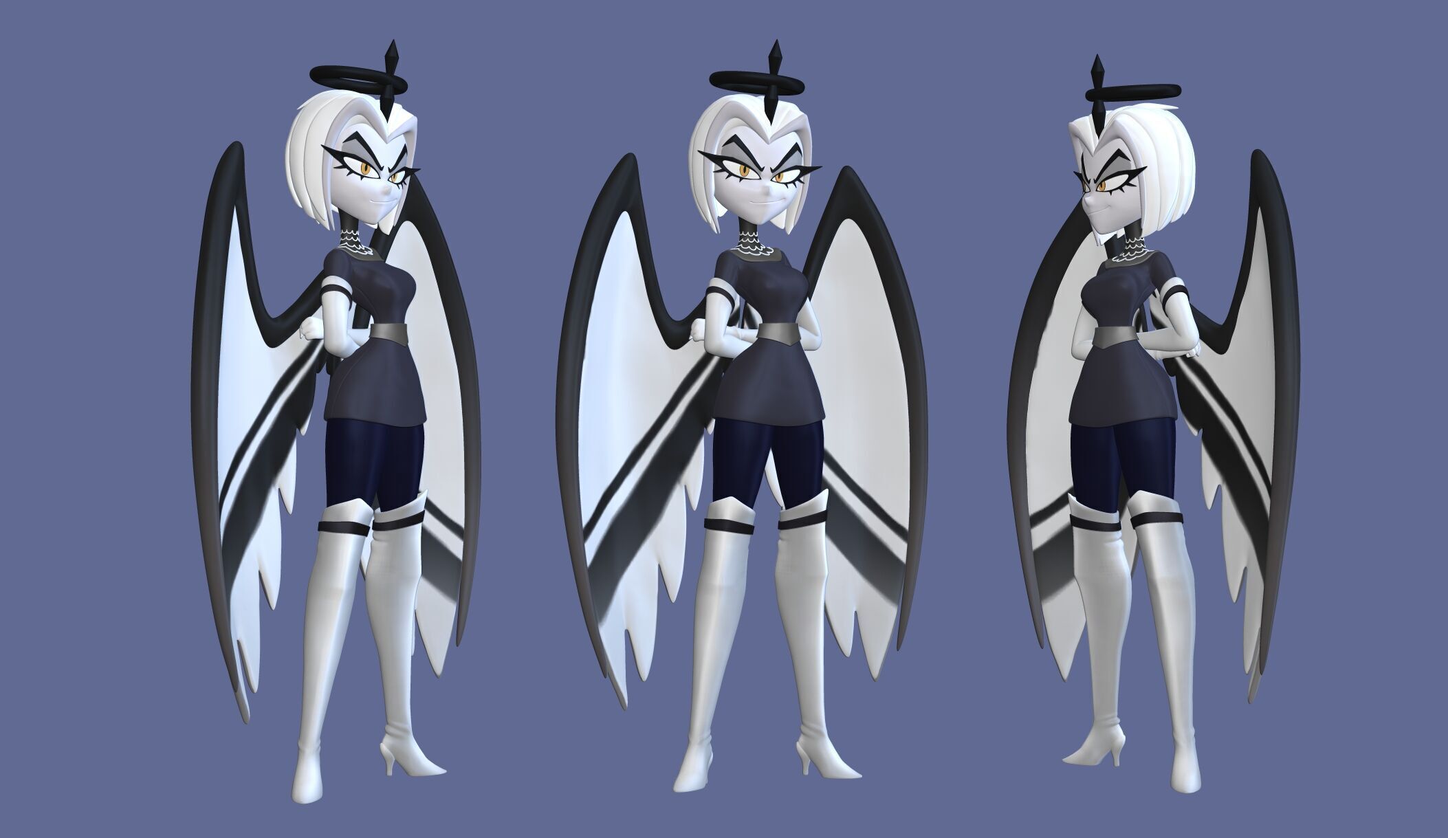 Lute Hazbin Hotel 3D print model_10