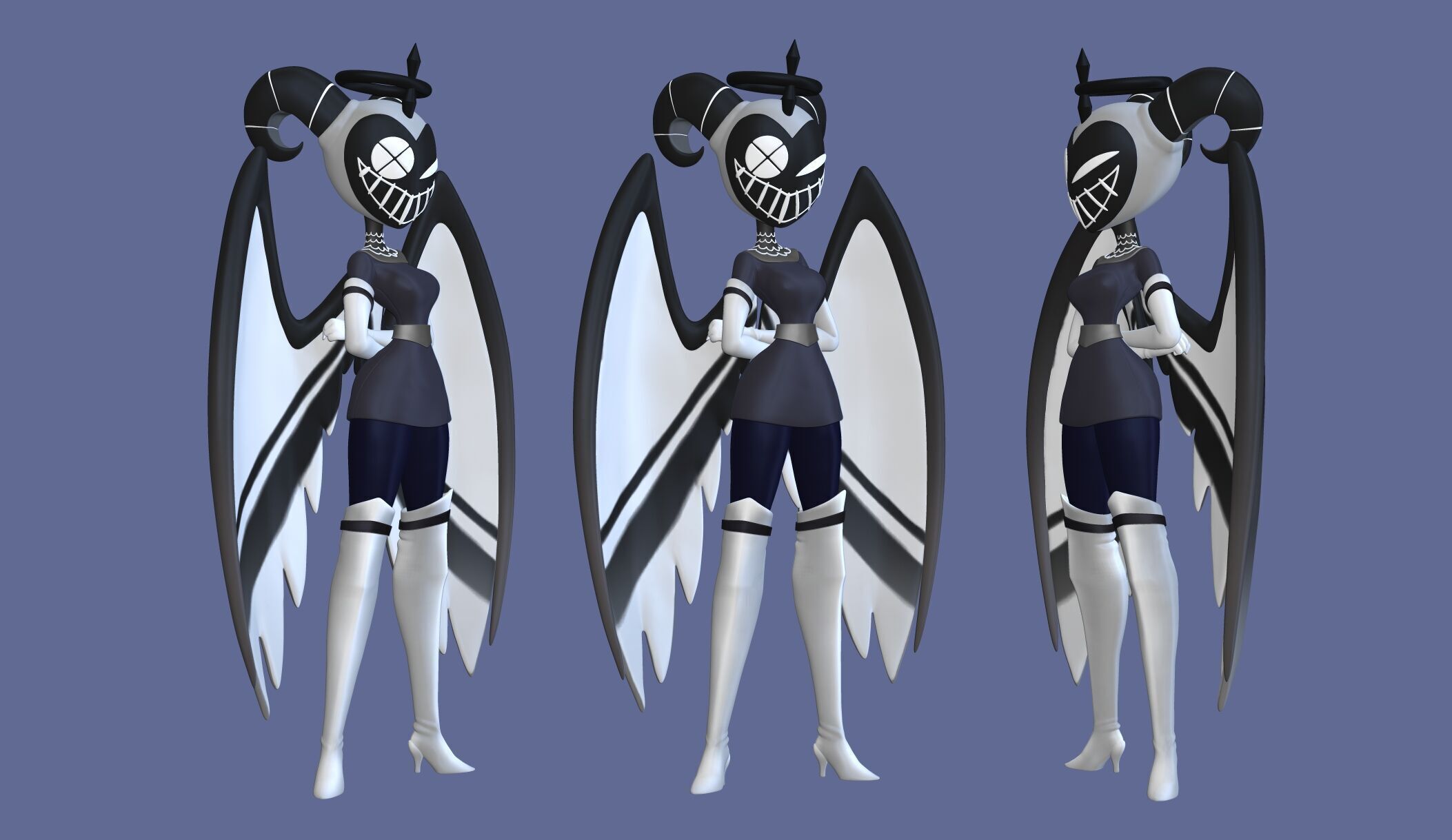 Lute Hazbin Hotel 3D print model_13