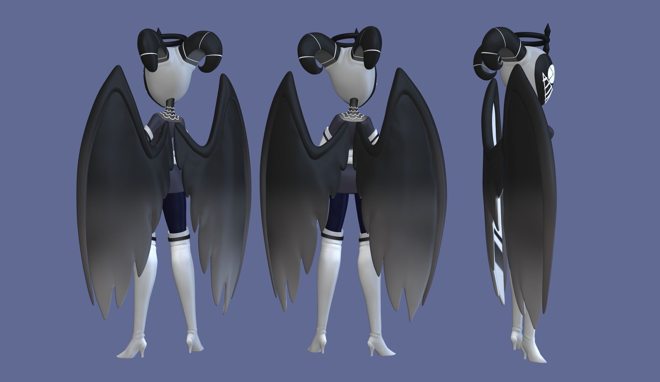 Lute Hazbin Hotel 3D print model_12