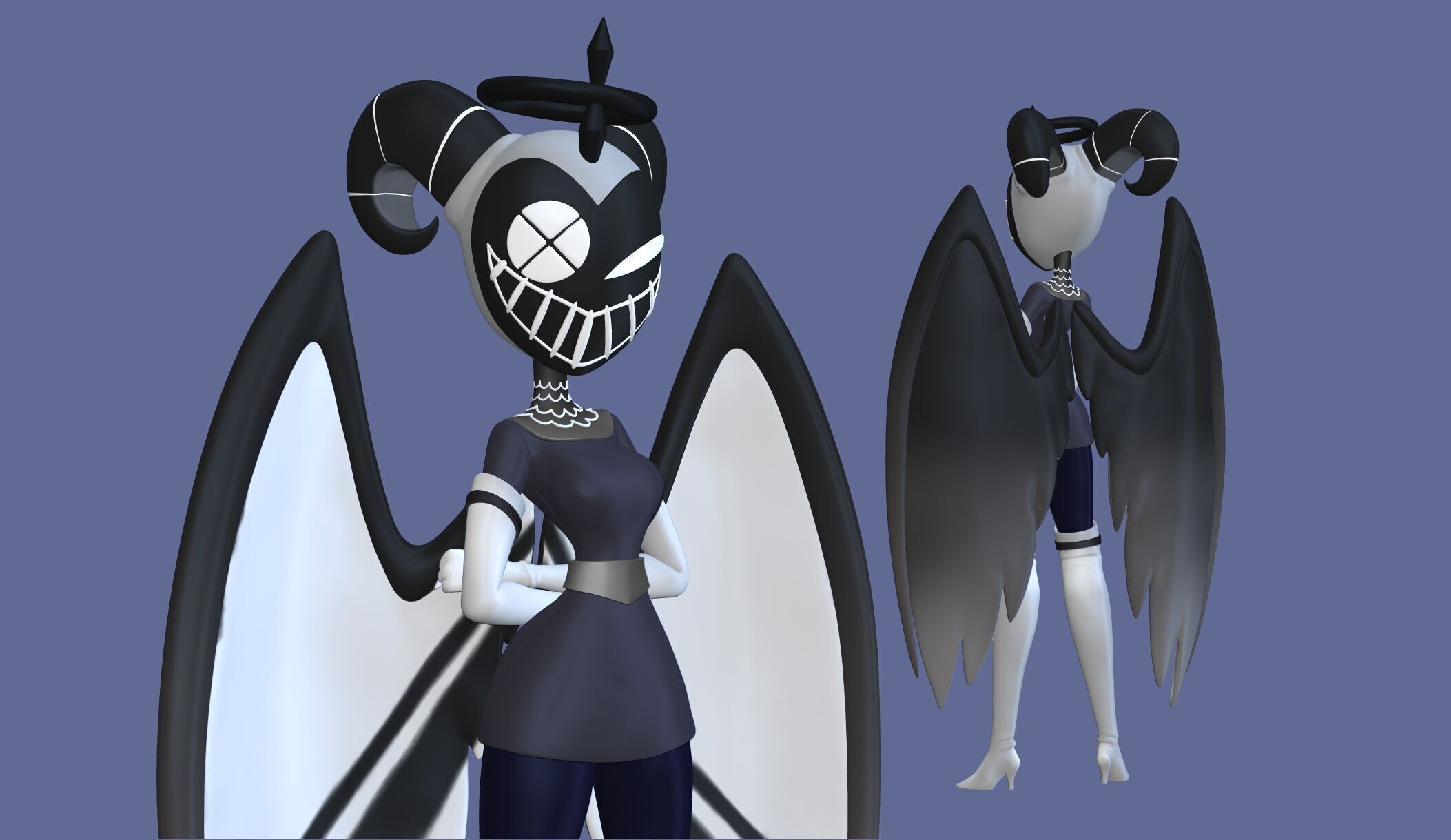 Lute Hazbin Hotel 3D print model_6