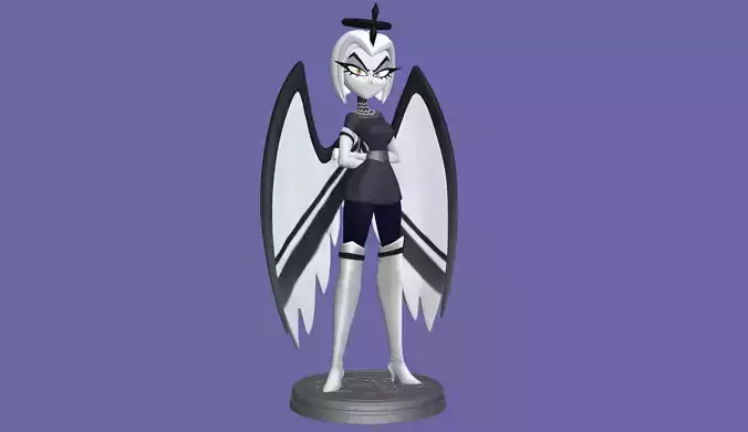 Lute Hazbin Hotel 3D print model