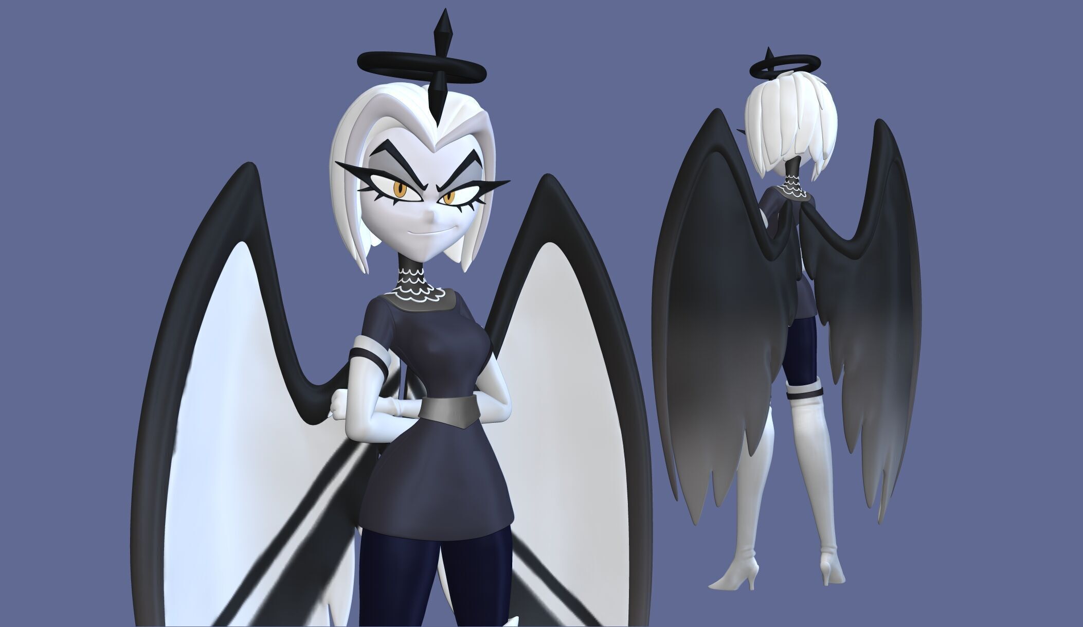 Lute Hazbin Hotel 3D print model_2