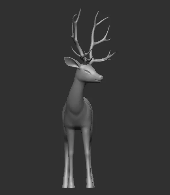 Giraffes animals wild animals deer Free 3D model