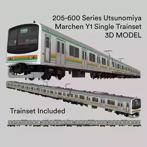 JR205-600 Utsunomiya Line Y1 Marchen