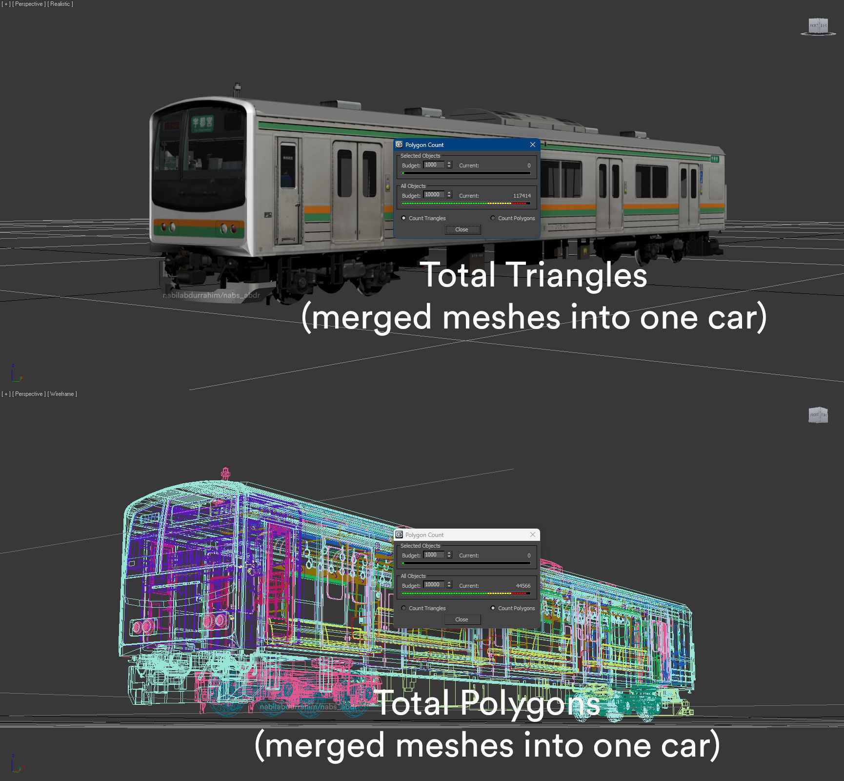 JR205-600 Utsunomiya Line Y1 Marchen 3D model_1