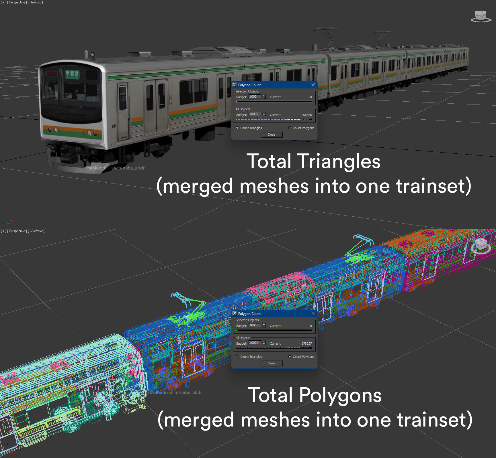 JR205-600 Utsunomiya Line Y1 Marchen 3D model_2