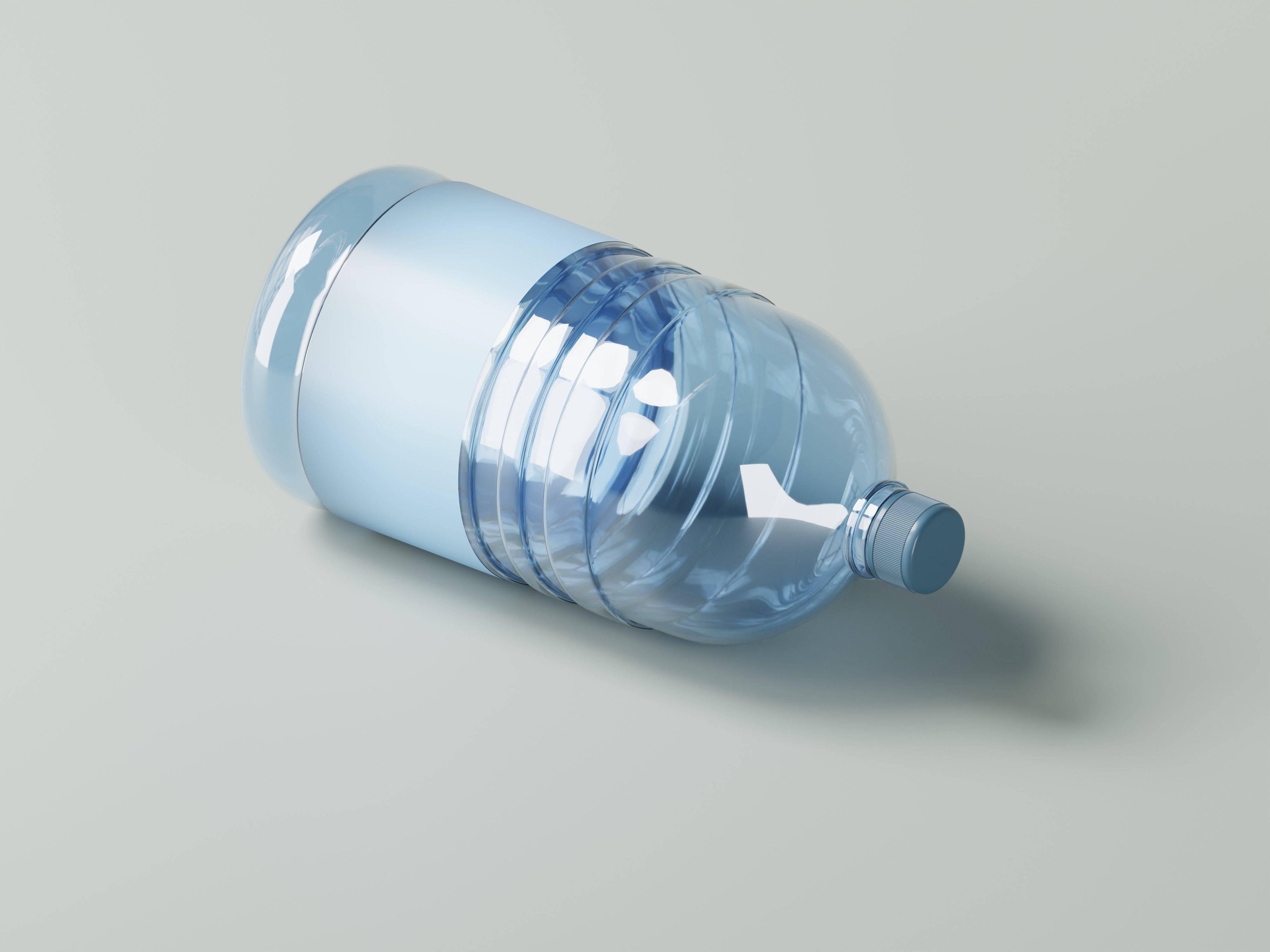Drinking Water Bottle 3D Model Low-poly 3D model_9