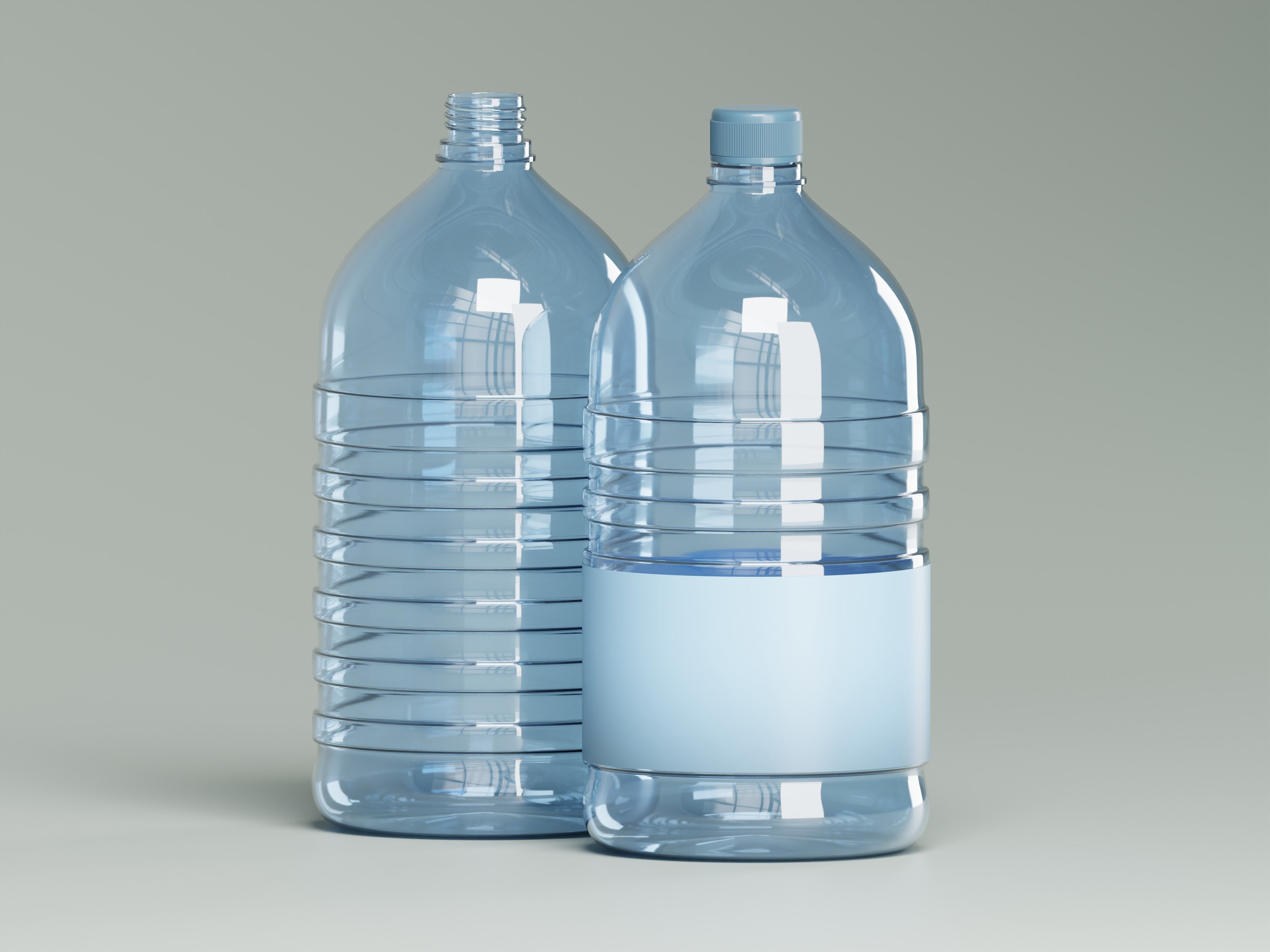 Drinking Water Bottle 3D Model Low-poly 3D model_5