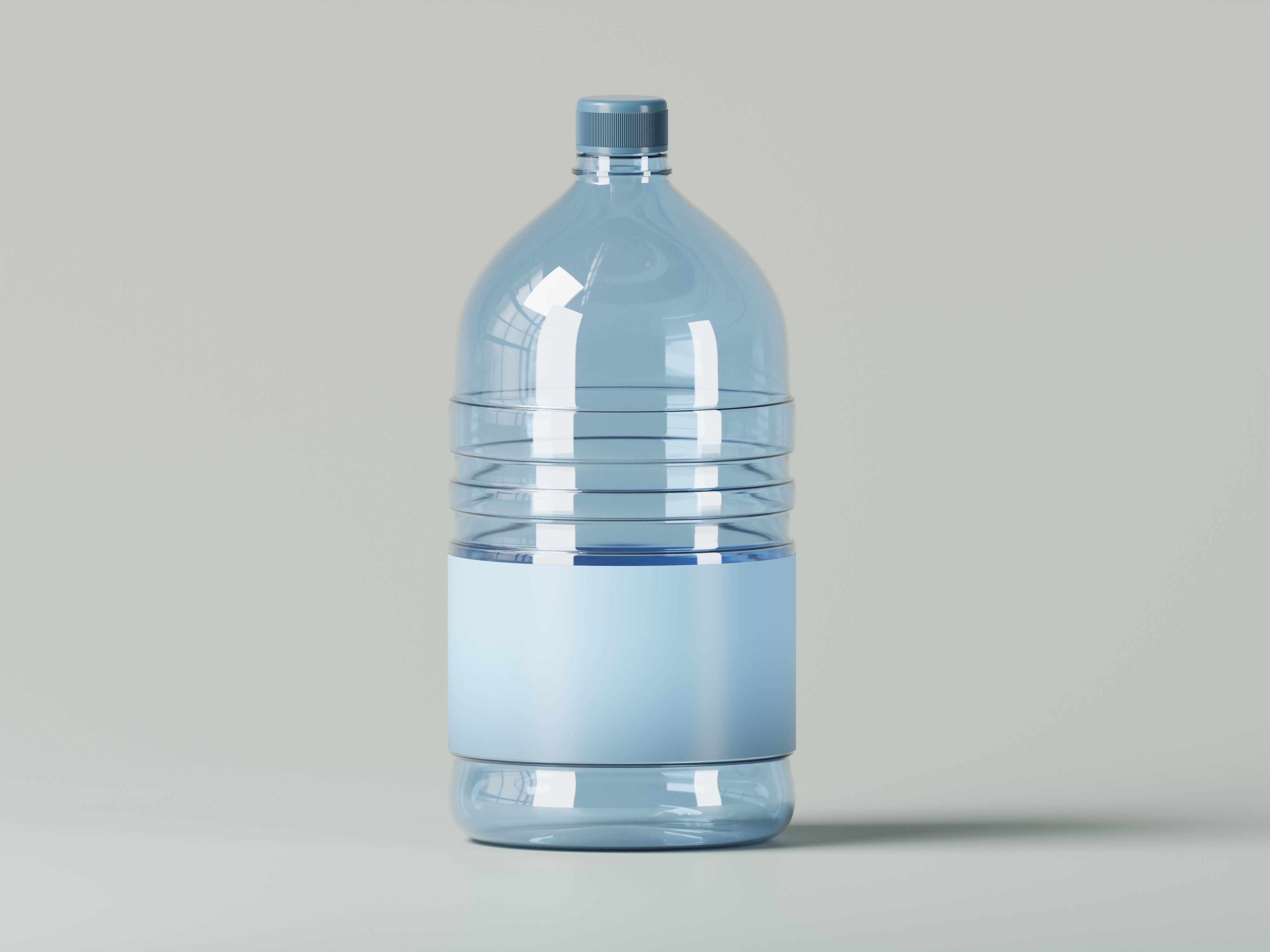 Drinking Water Bottle 3D Model Low-poly 3D model_1