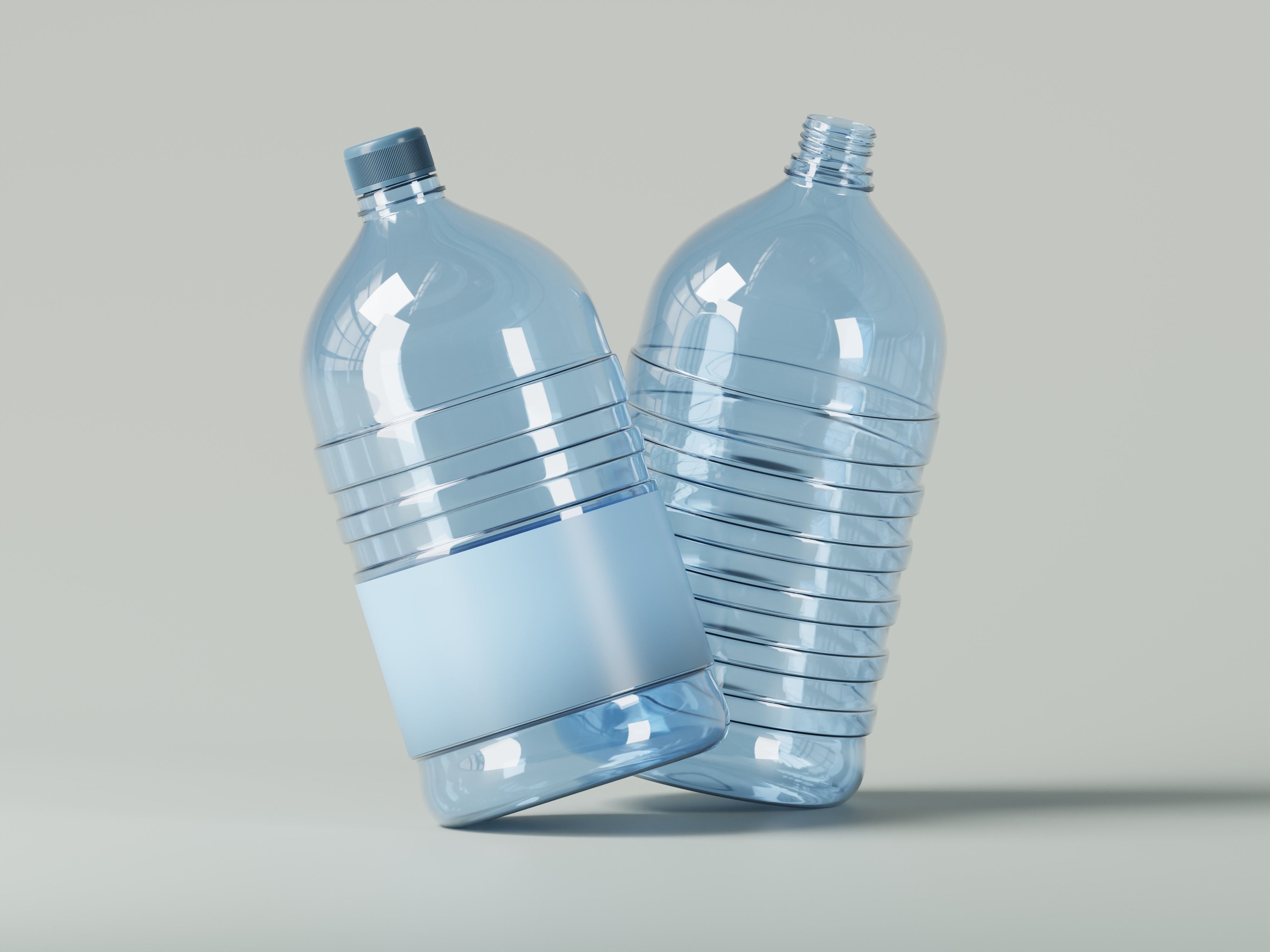 Drinking Water Bottle 3D Model Low-poly 3D model_8
