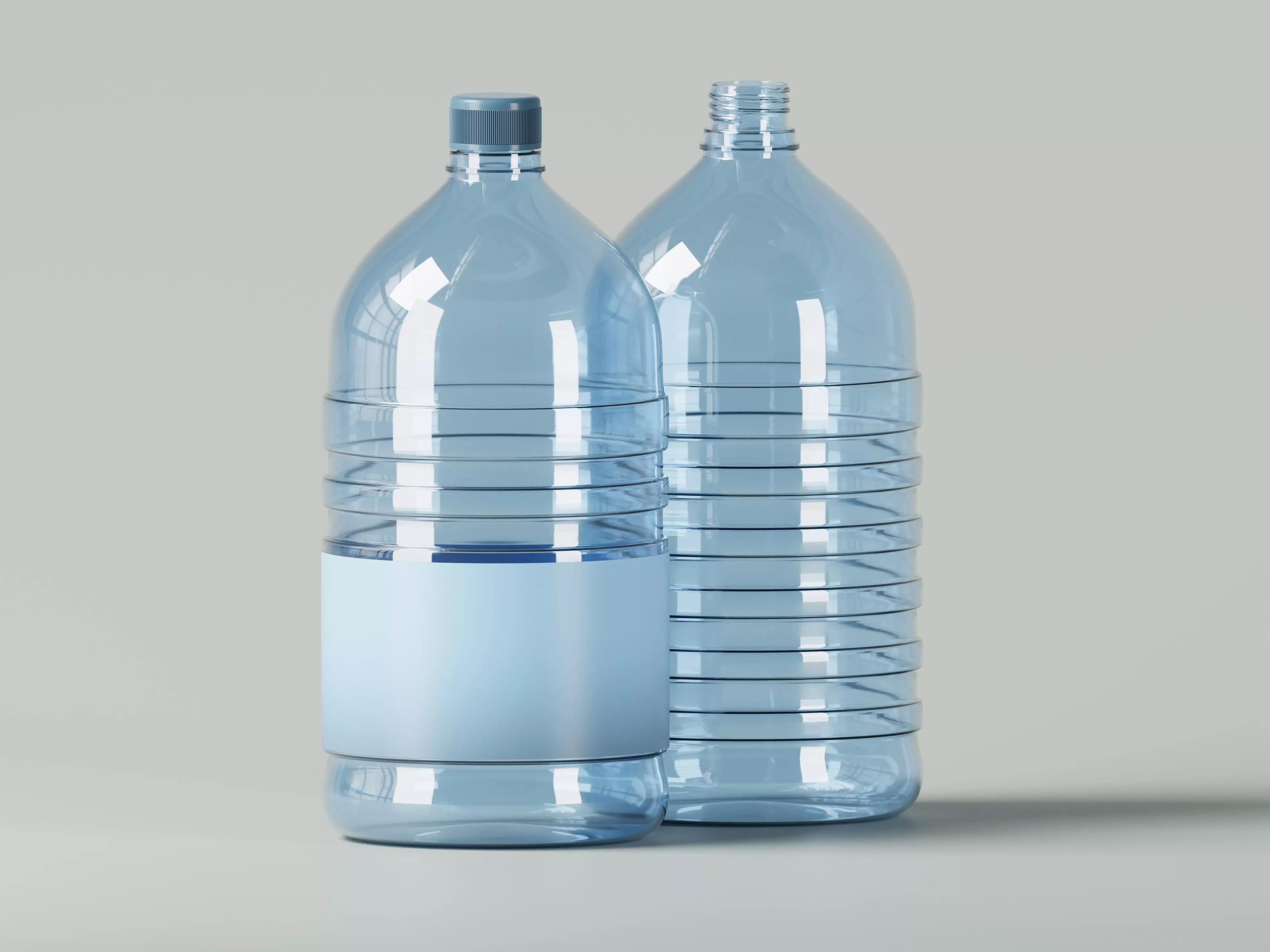 Drinking Water Bottle 3D Model Low-poly 3D model_0