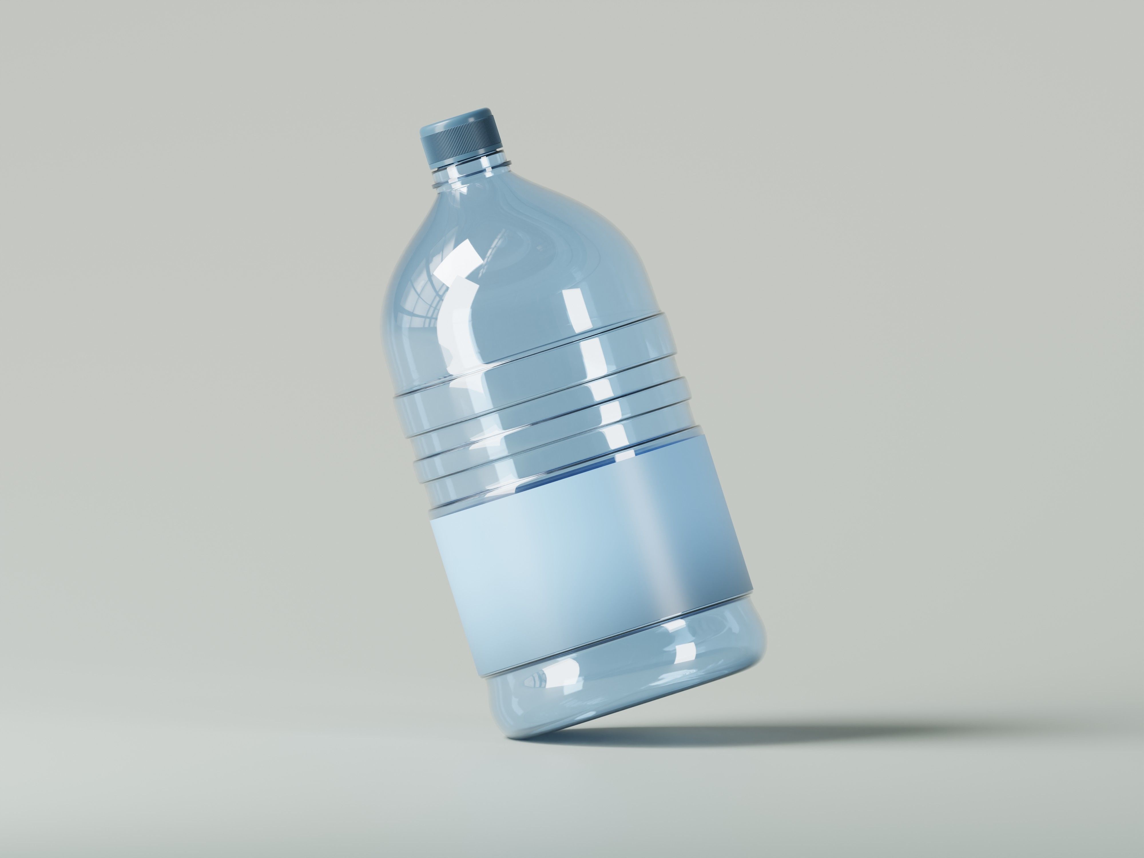 Drinking Water Bottle 3D Model Low-poly 3D model_6