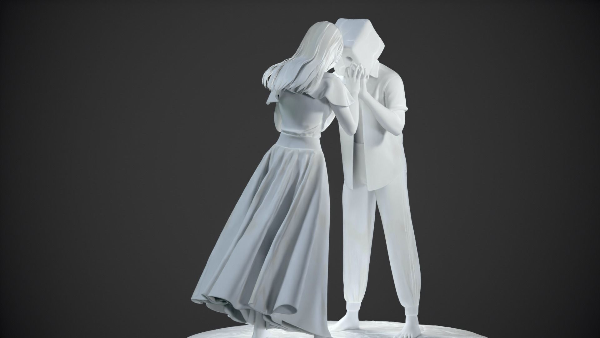 WHO AM I  3D print model_4