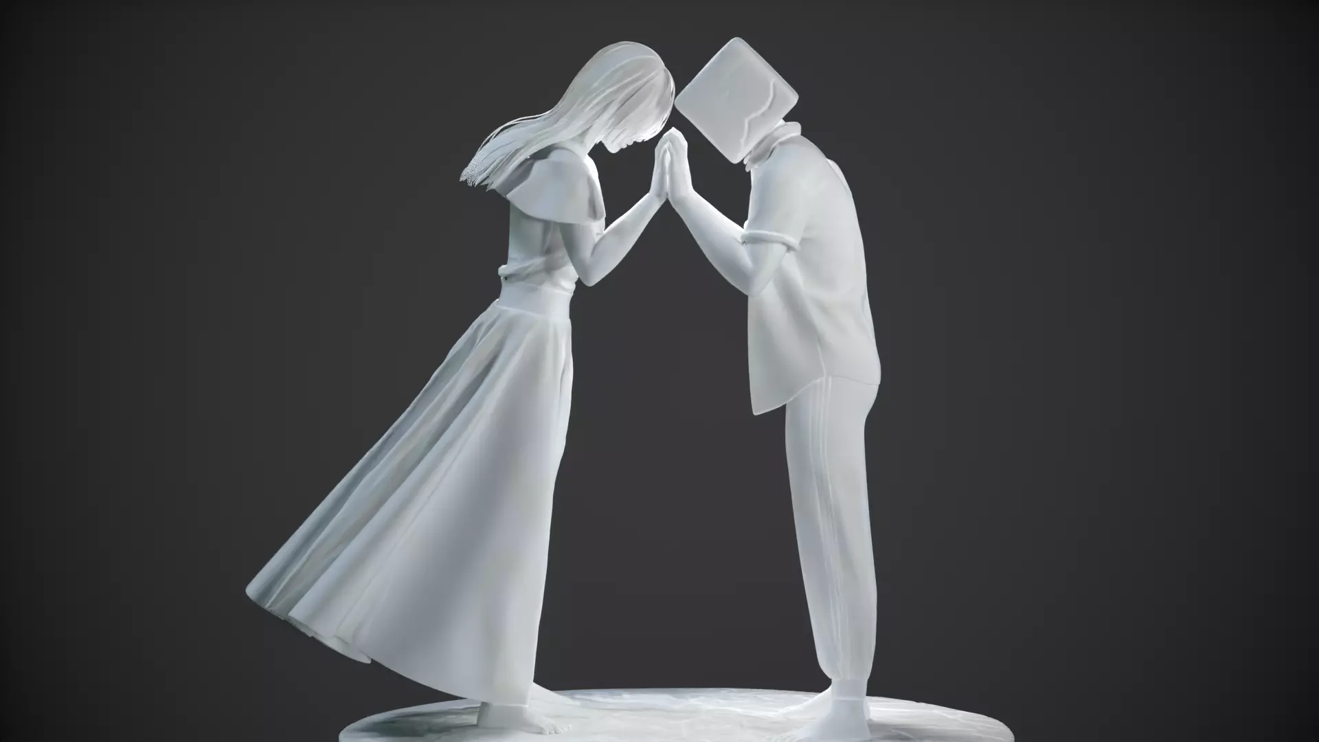 WHO AM I  3D print model_0