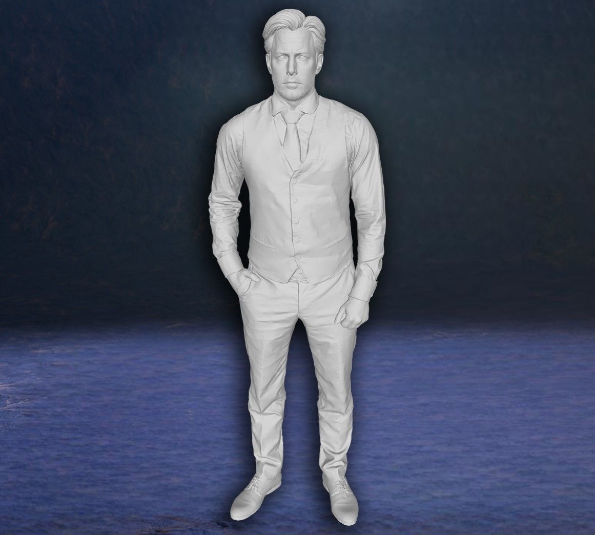 Ben Affleck Batman Super Action Figures Custom 3D print model 3D print model_2