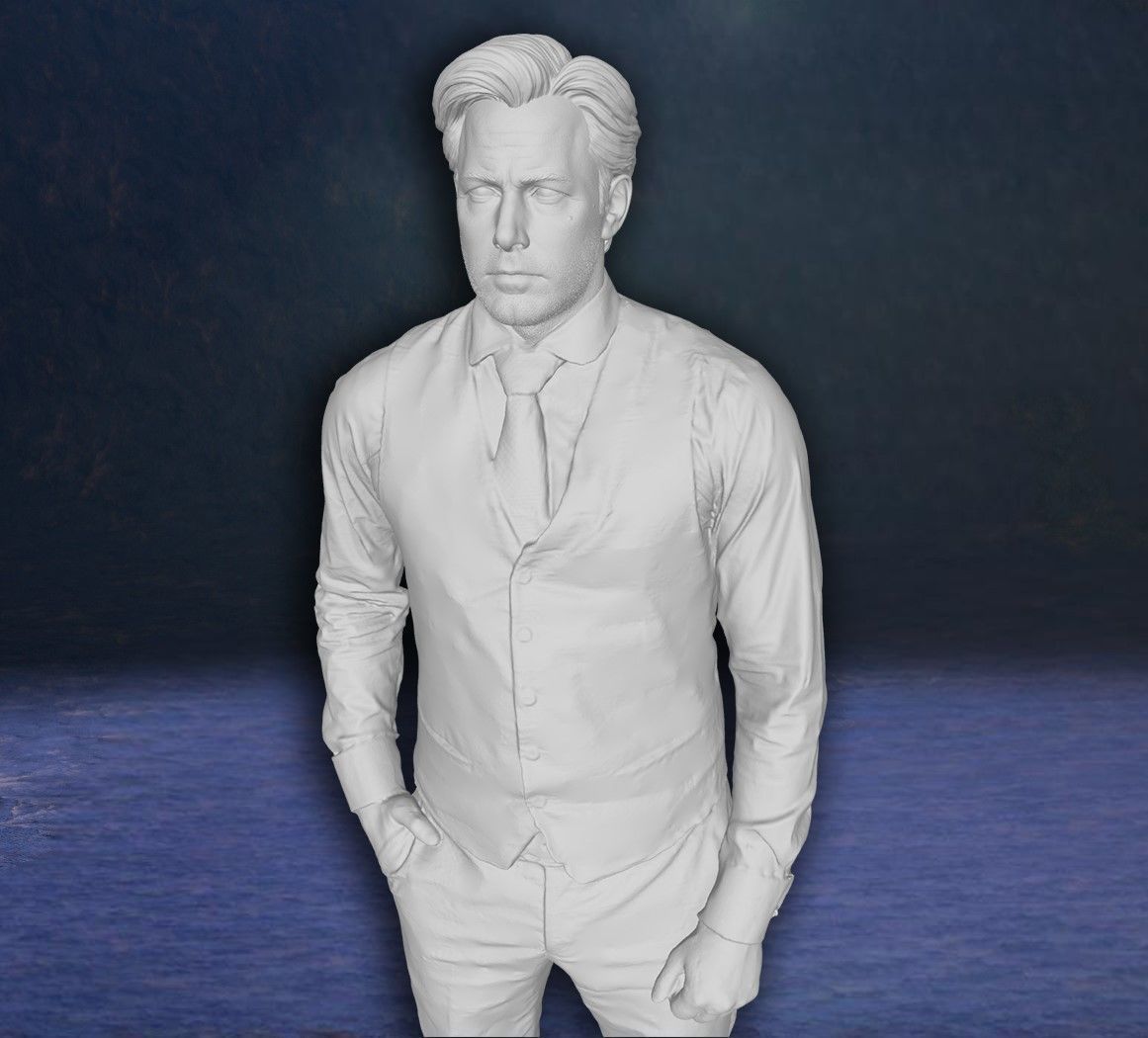 Ben Affleck Batman Super Action Figures Custom 3D print model 3D print model_13