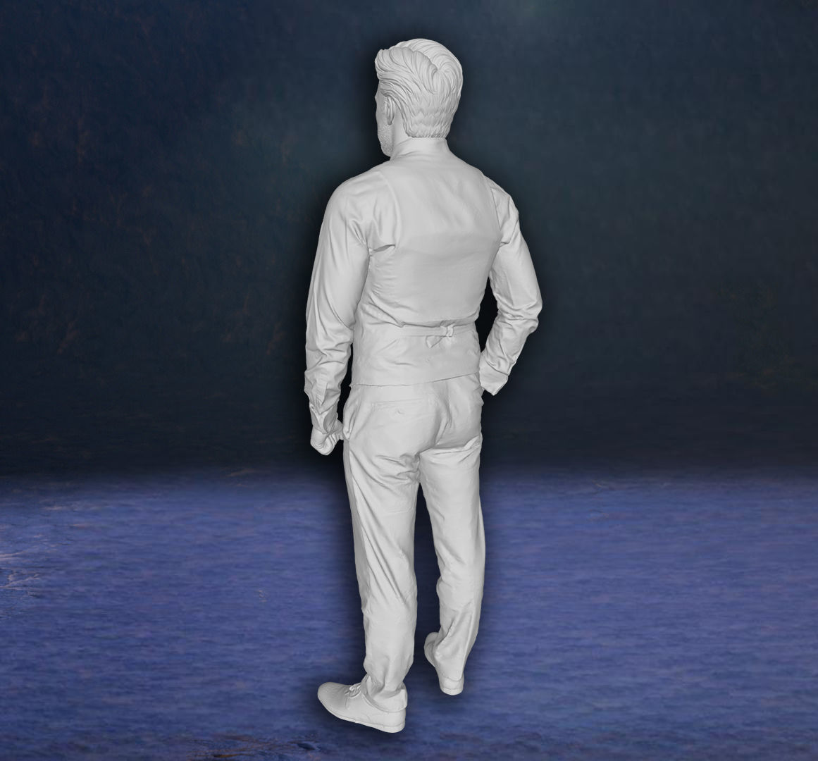 Ben Affleck Batman Super Action Figures Custom 3D print model 3D print model_9