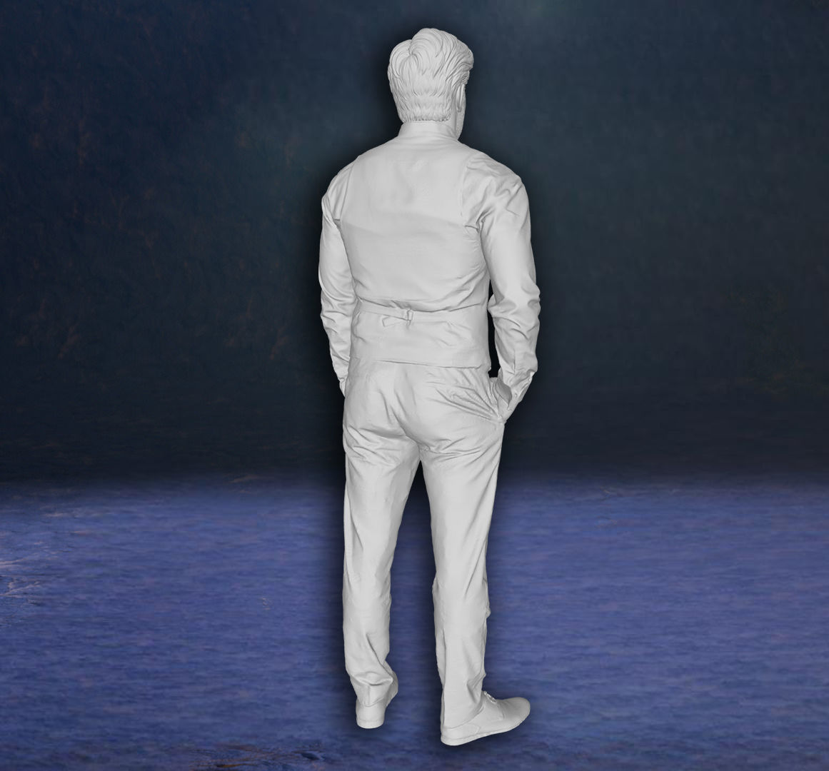 Ben Affleck Batman Super Action Figures Custom 3D print model 3D print model_10