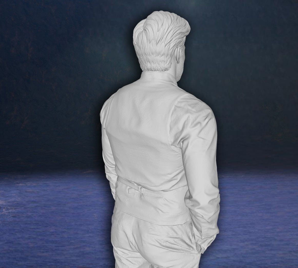 Ben Affleck Batman Super Action Figures Custom 3D print model 3D print model_4