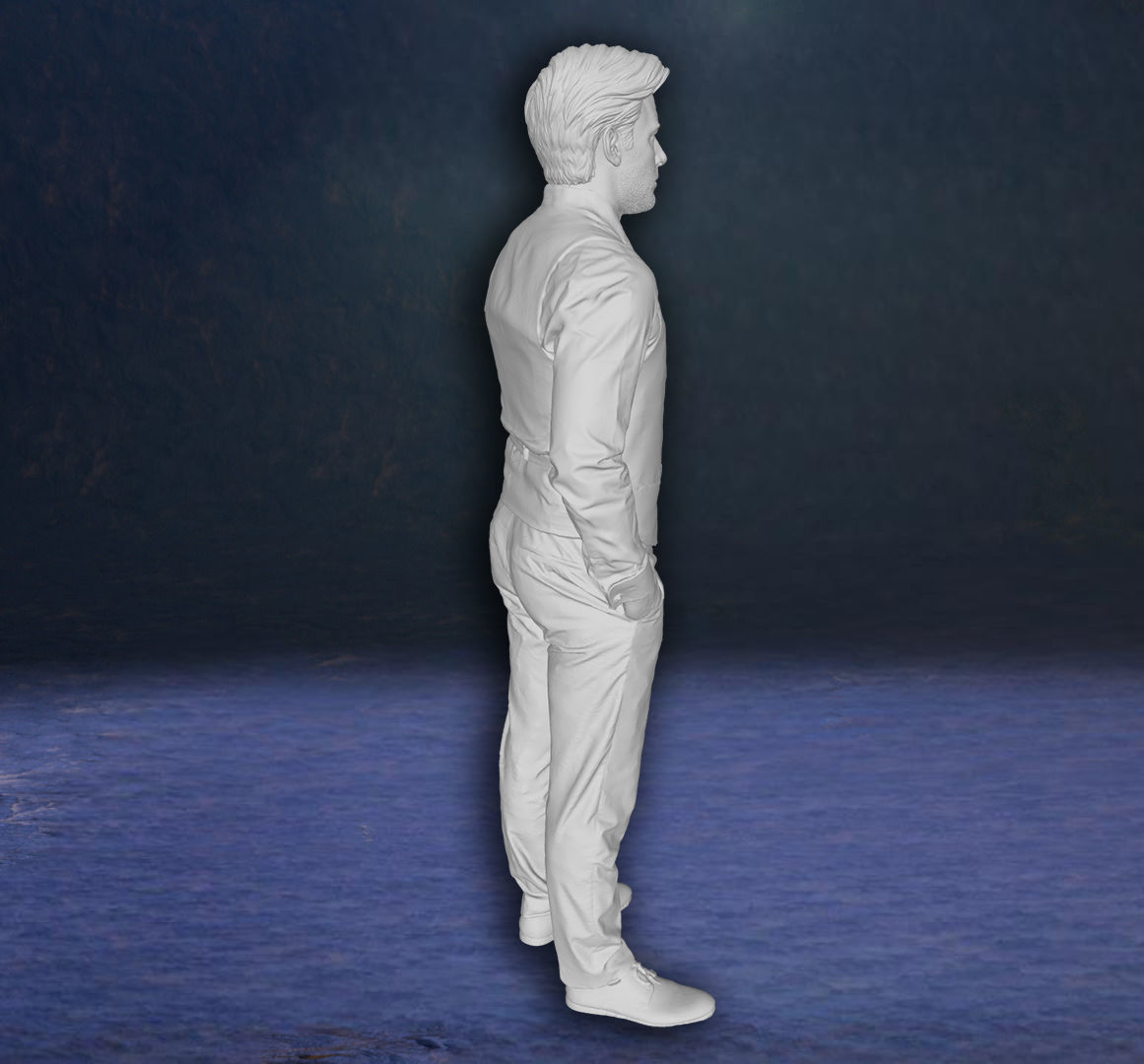 Ben Affleck Batman Super Action Figures Custom 3D print model 3D print model_11