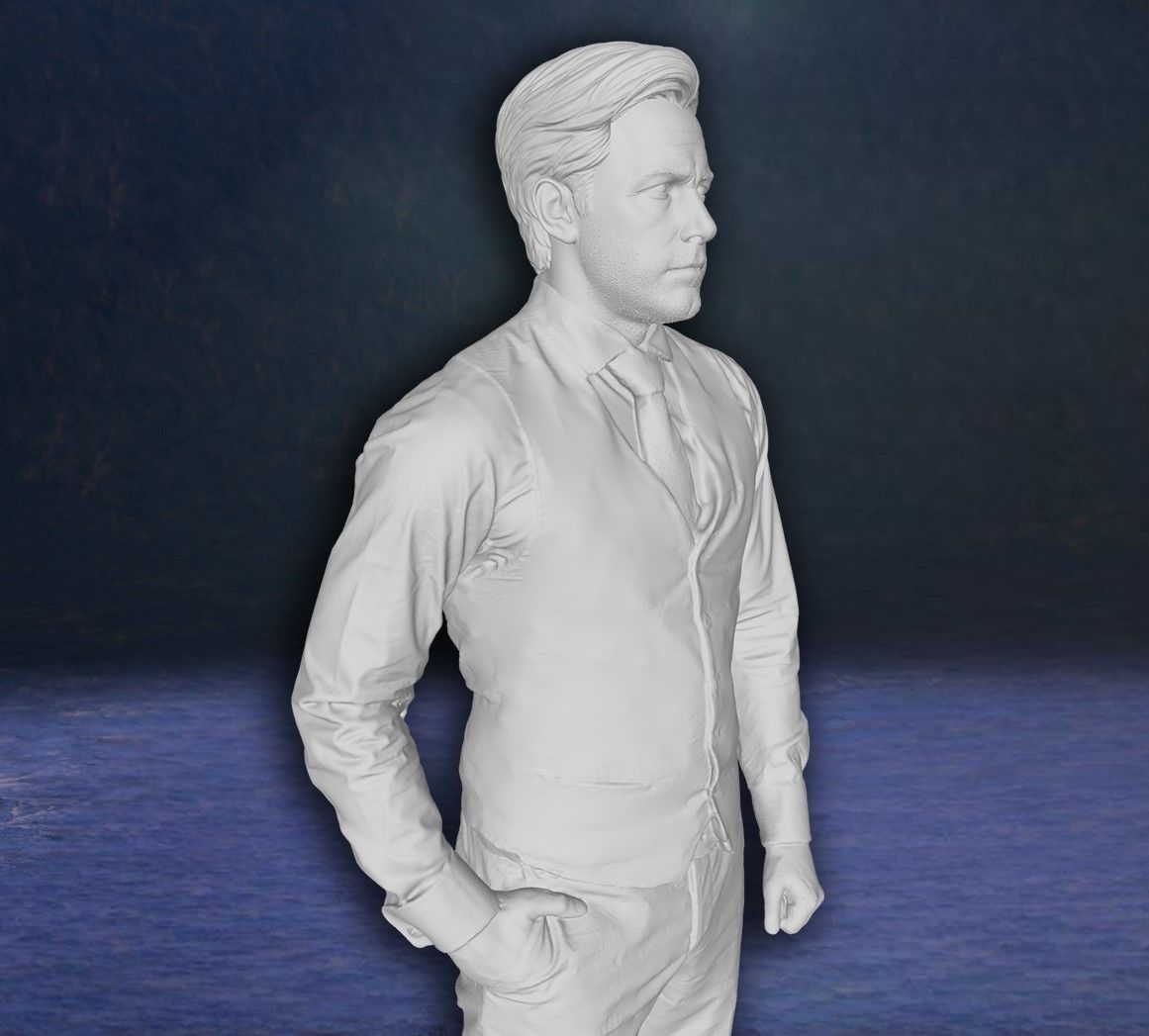 Ben Affleck Batman Super Action Figures Custom 3D print model 3D print model_5