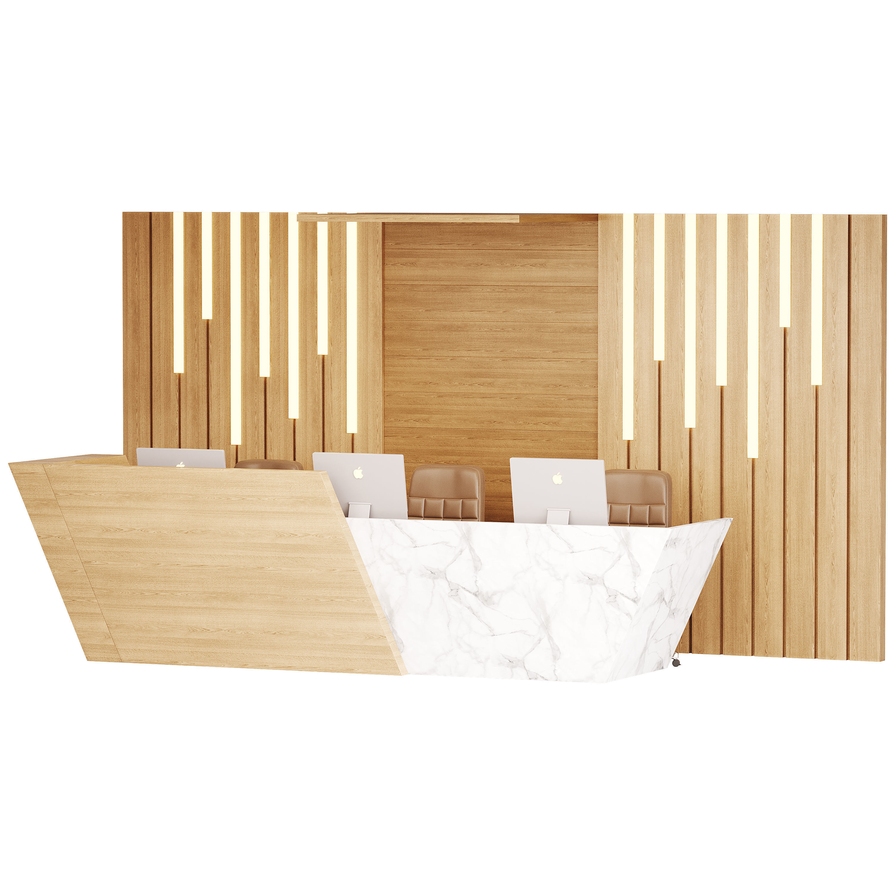 Contemporary Reception 19 3D model_12