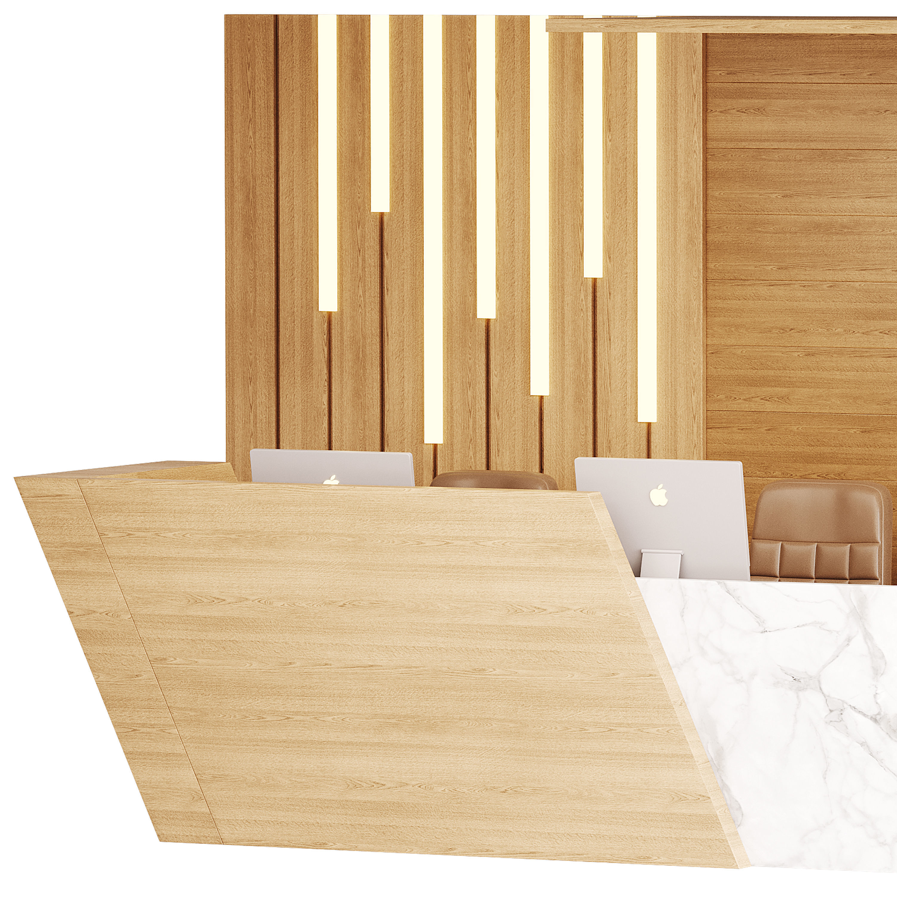 Contemporary Reception 19 3D model_14