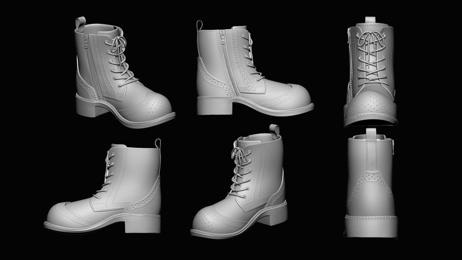 Shoes 3D model_4