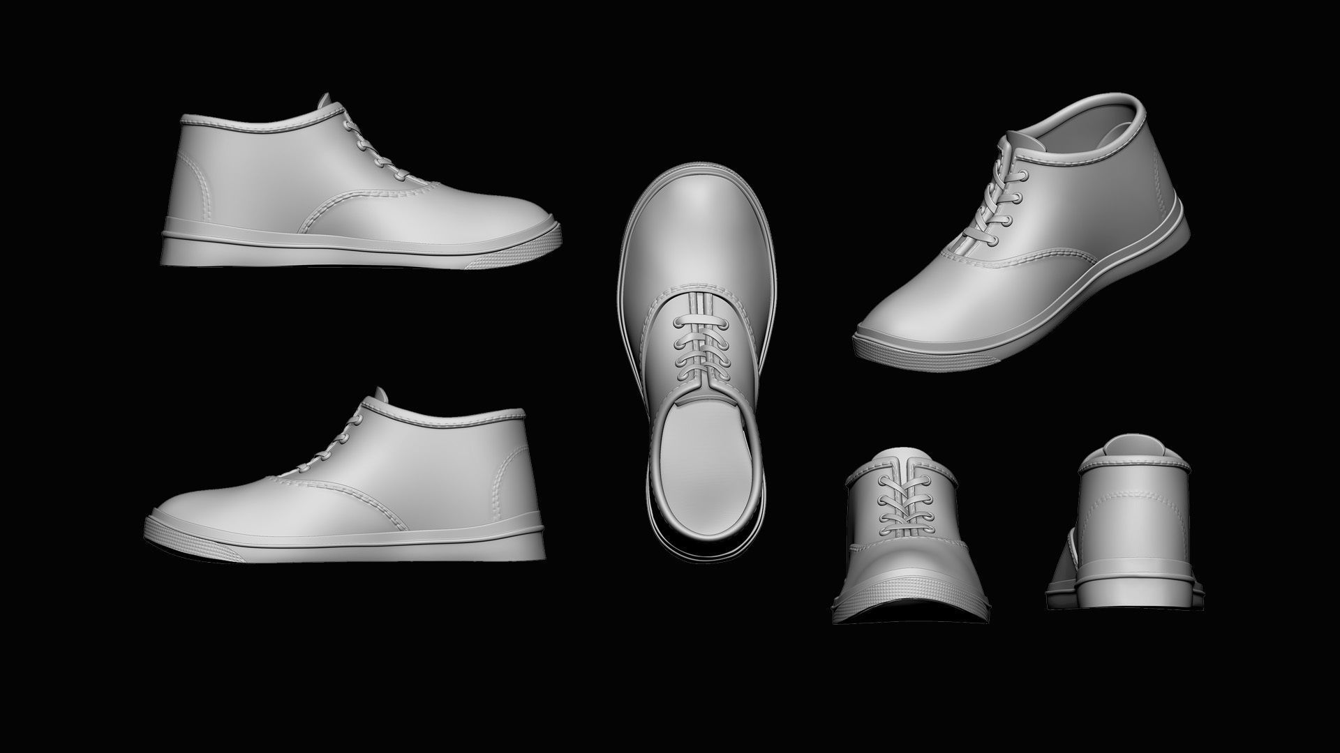 Shoes 3D model_8