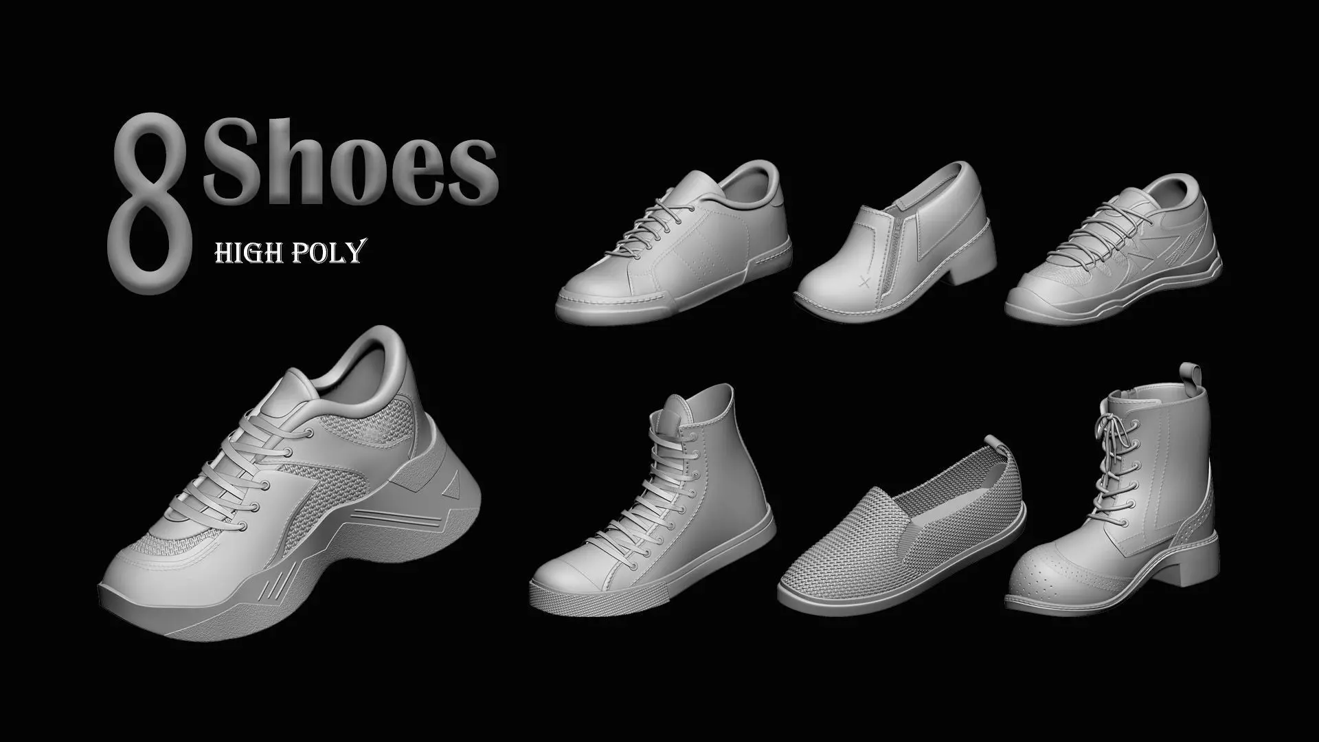 Shoes 3D model_0