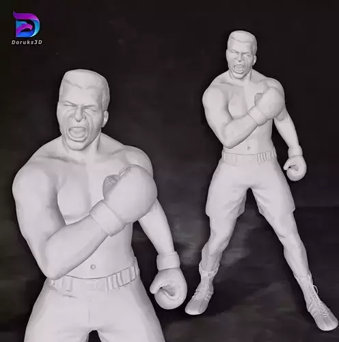 Muhammed Ali box boxer king legend sport Custom 3D print model 3D print model