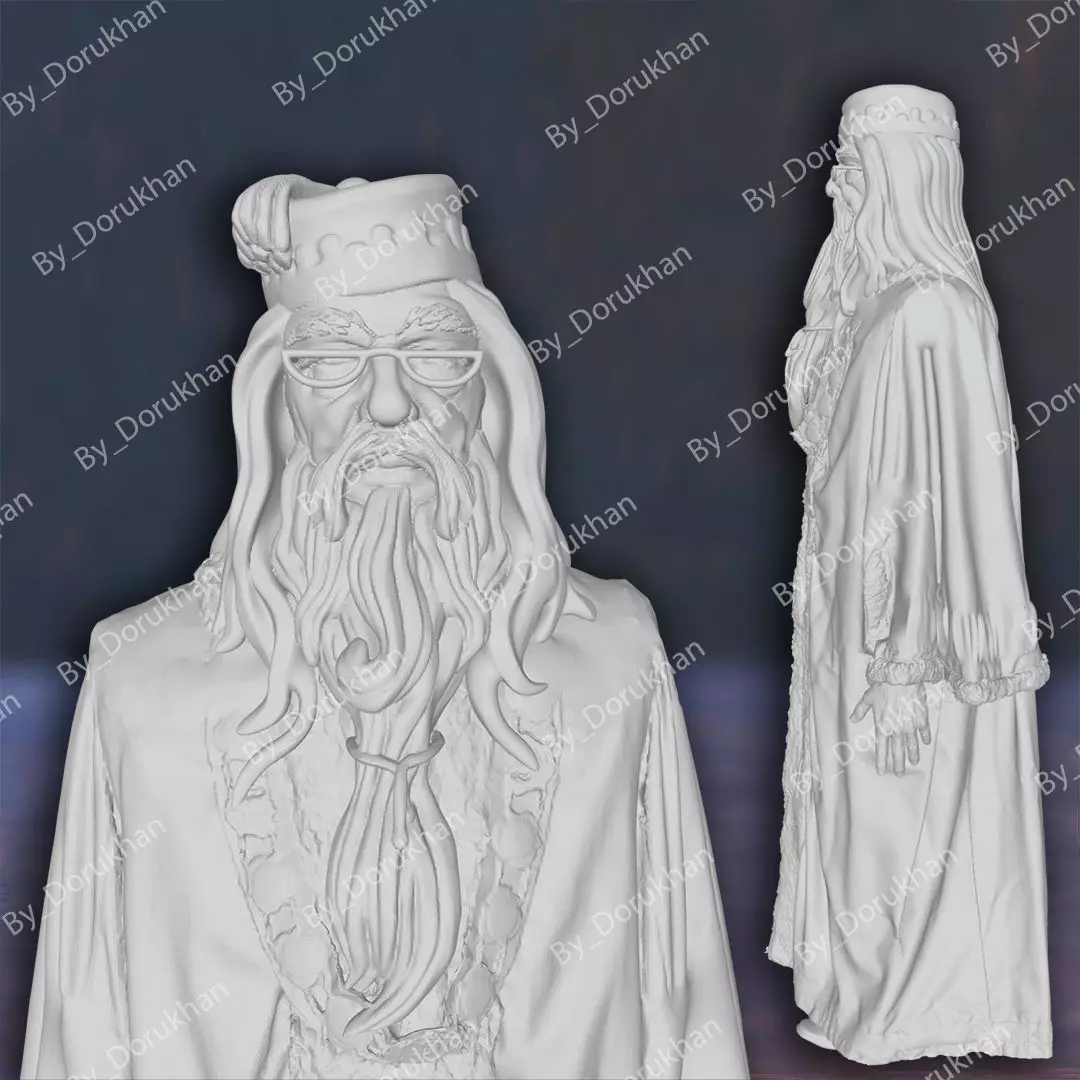 Albus Dumbledore Harry Potter Hogwarts Figures 3D print model 3D print model_0