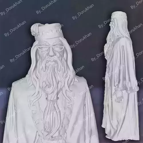 Albus Dumbledore Harry Potter Hogwarts Figures 3D print model 3D print model