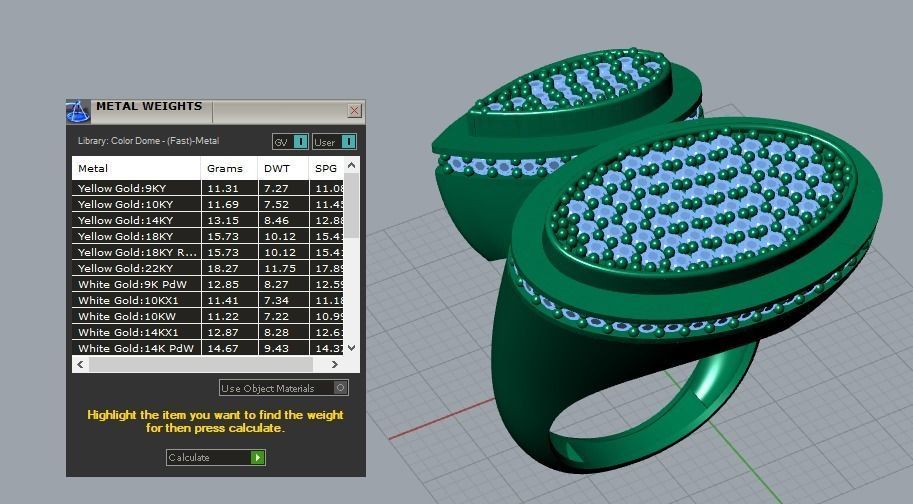 jewelry ring 3D print model_6