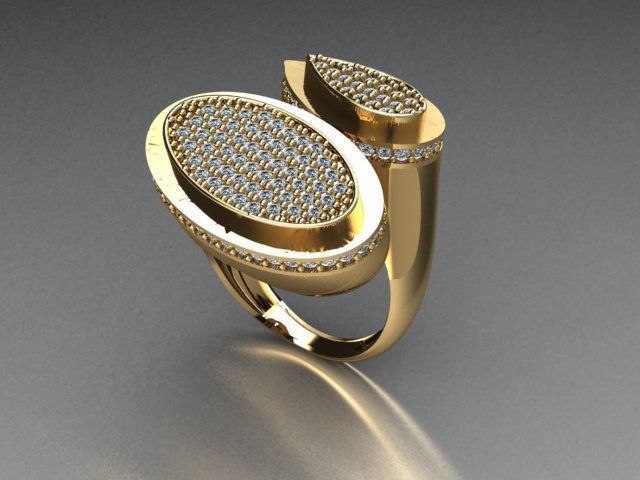 jewelry ring 3D print model_2