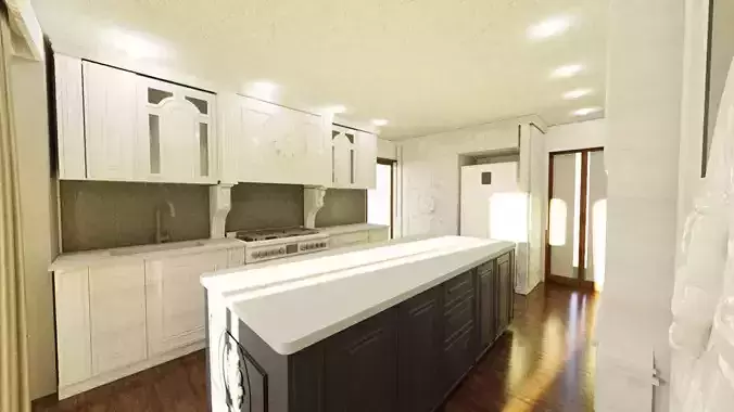 REAL APPLIED KITCHEN MODEL