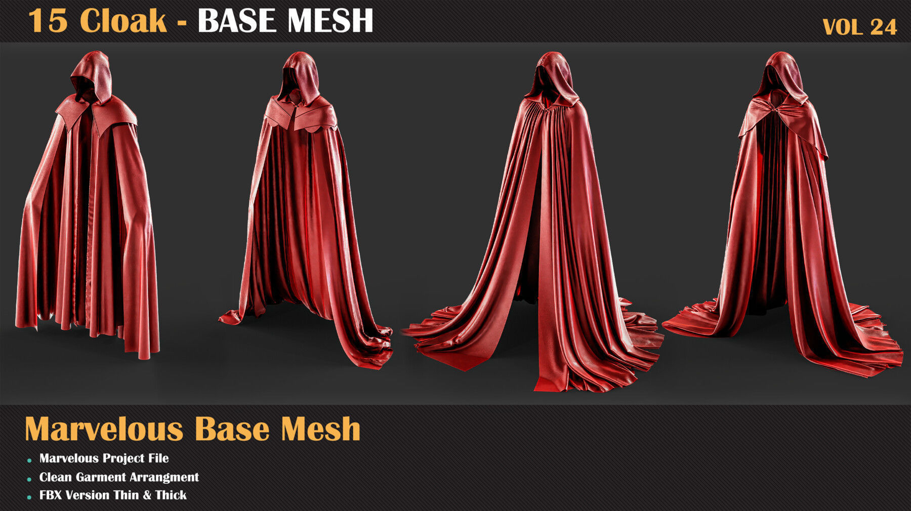 15 Cloak BASE MESH - VOL 24   3D model_1