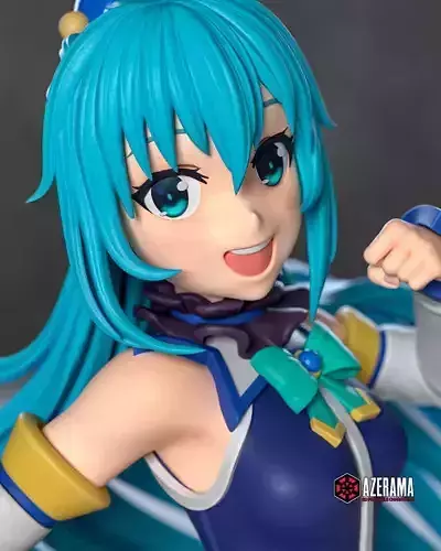 Aqua STL Ready for 3D Printing