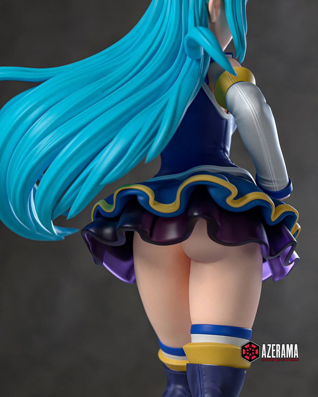 Aqua STL Ready for 3D Printing 3D print model_6